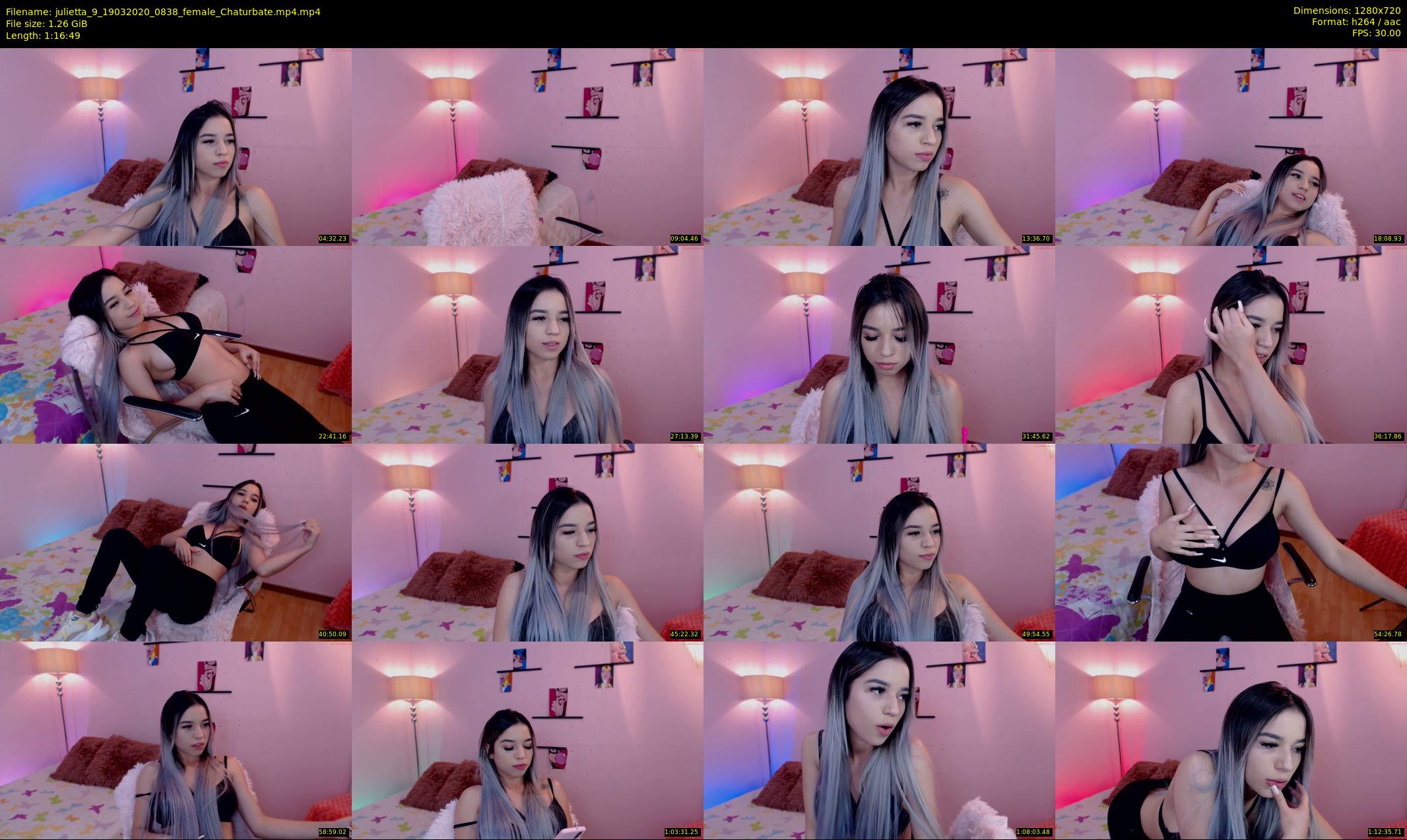 julietta_9 — 77 minute Chaturbate female cam show recording, 720p, Mar 19, 2020
