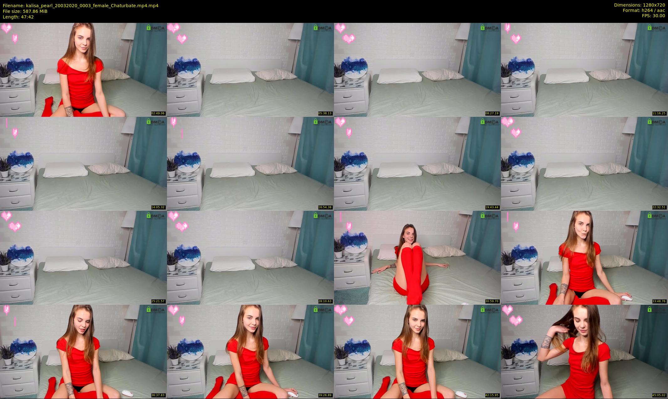 kalisa_pearl — 48 minute Chaturbate female cam show recording, 720p, Mar 20, 2020