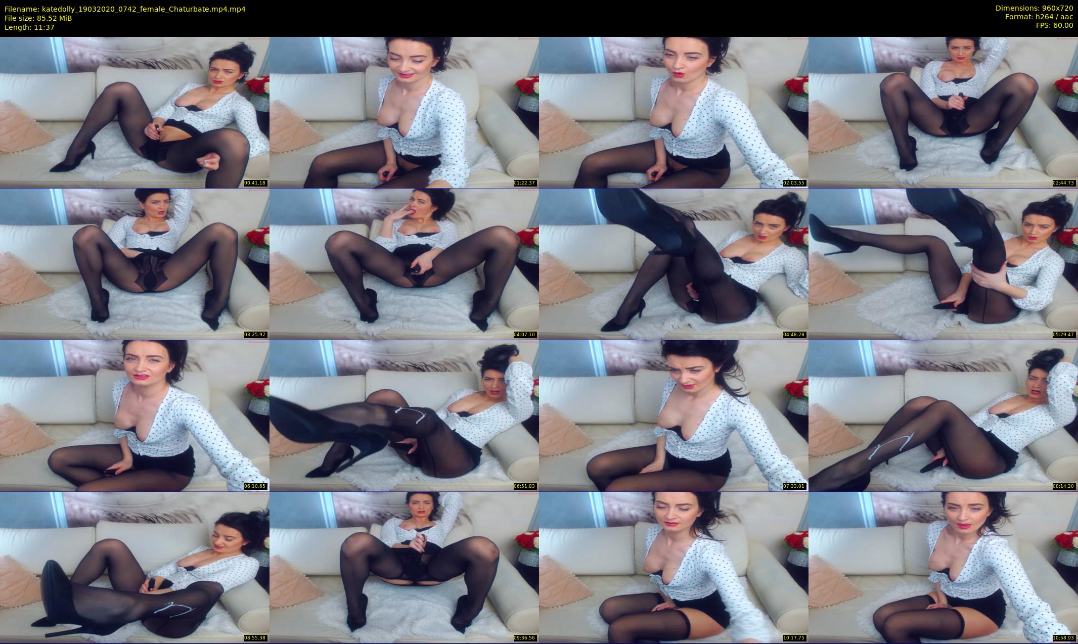 katedolly — 12 minute Chaturbate female cam show recording, 720p, Mar 19, 2020