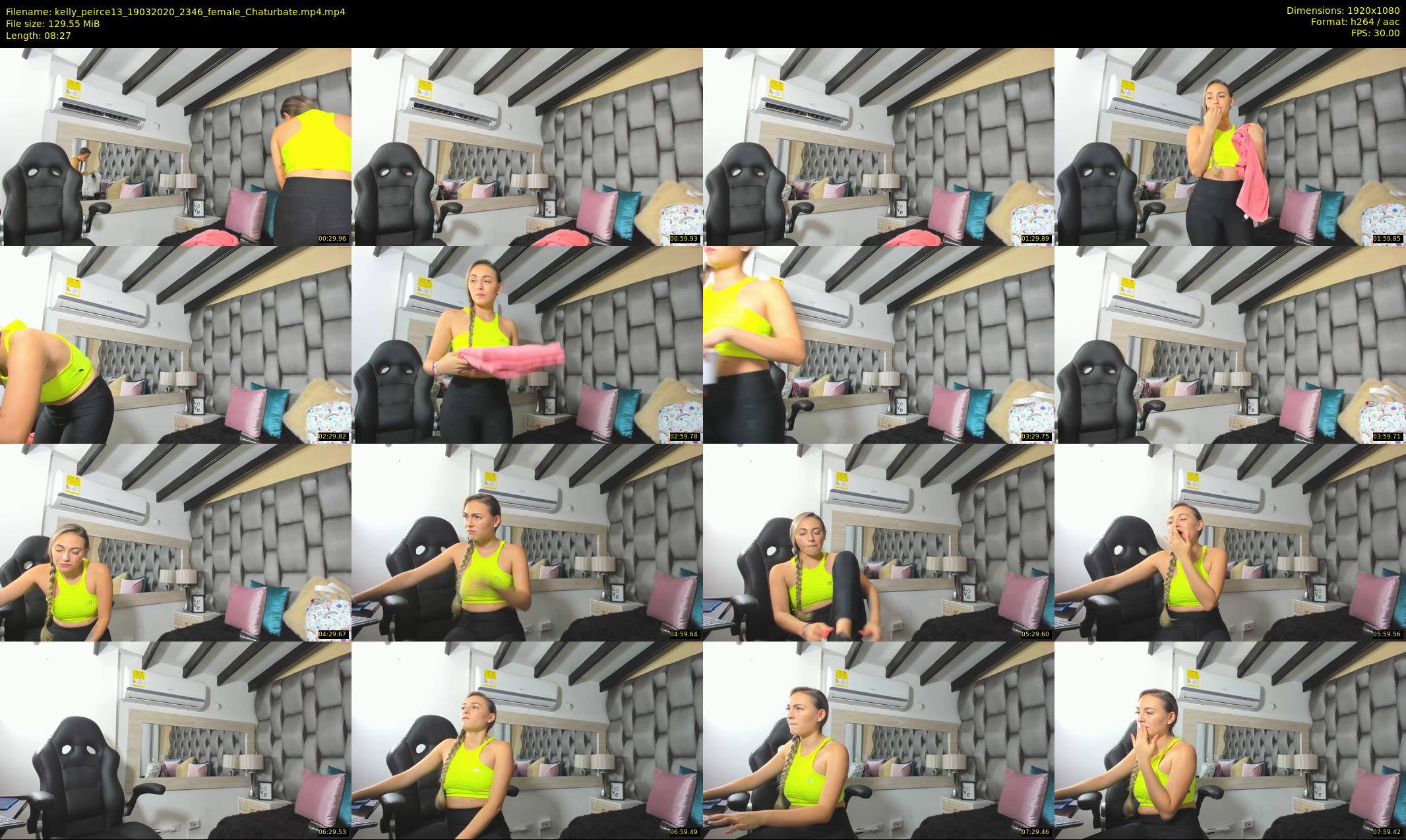 kelly_peirce13 — 9 minute Chaturbate female cam show recording, 1080p, Mar 19, 2020