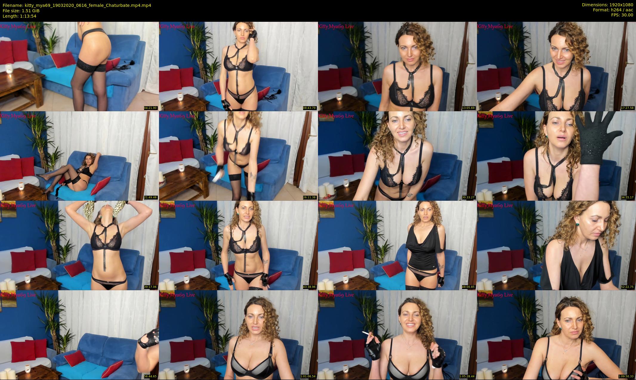 kitty_mya69 — 74 minute Chaturbate female cam show recording, 1080p, Mar 19, 2020