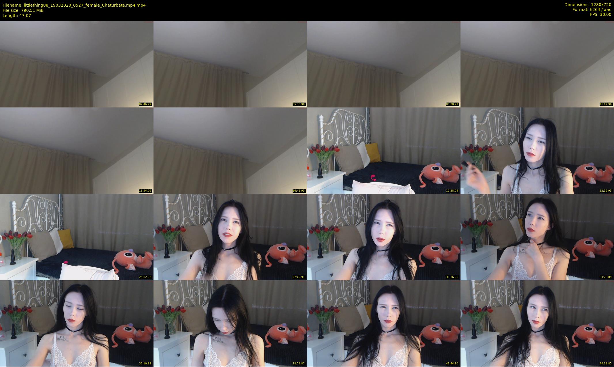 littlething88 — 48 minute Chaturbate female cam show recording, 720p, Mar 19, 2020