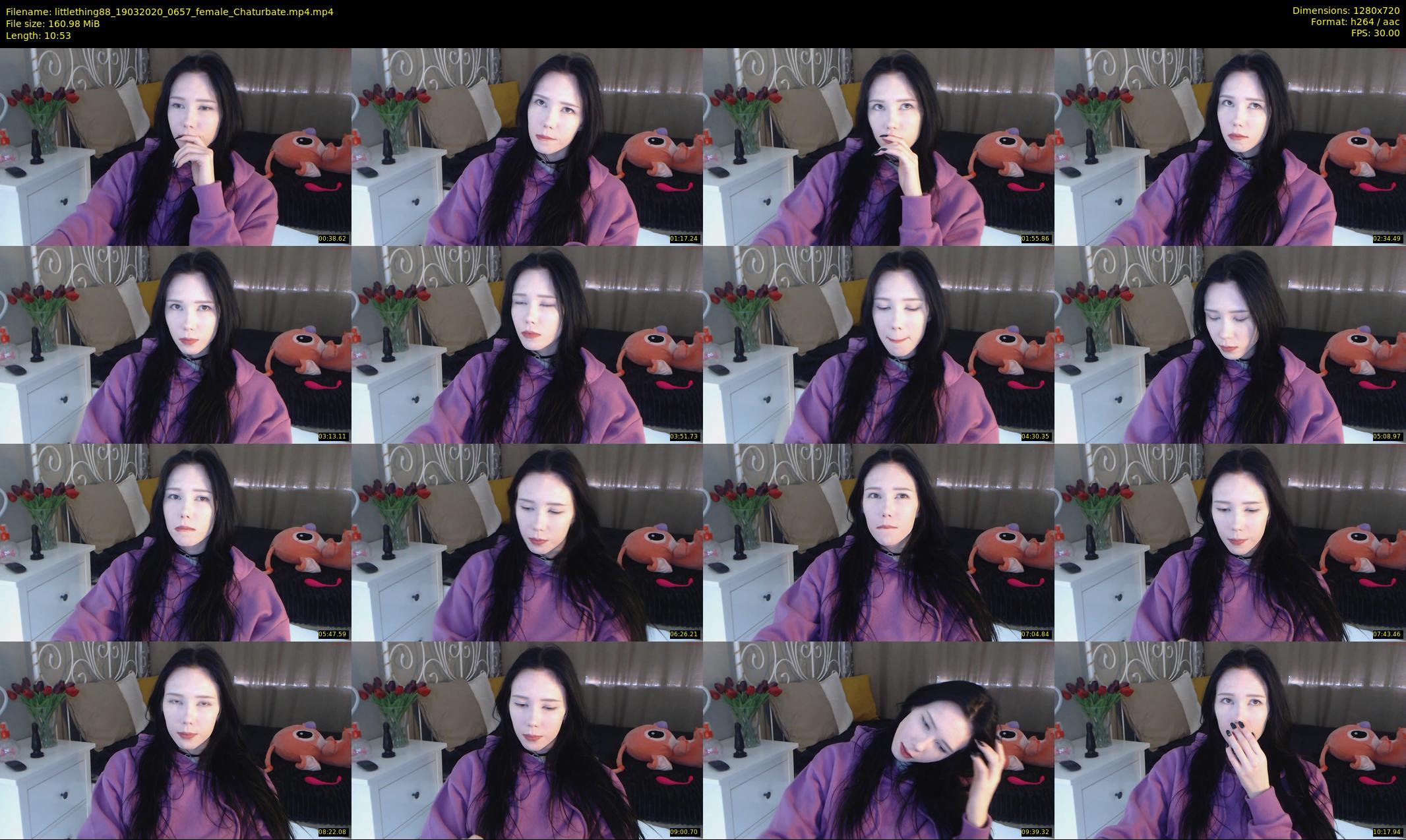 littlething88 — 11 minute Chaturbate female cam show recording, 720p, Mar 19, 2020