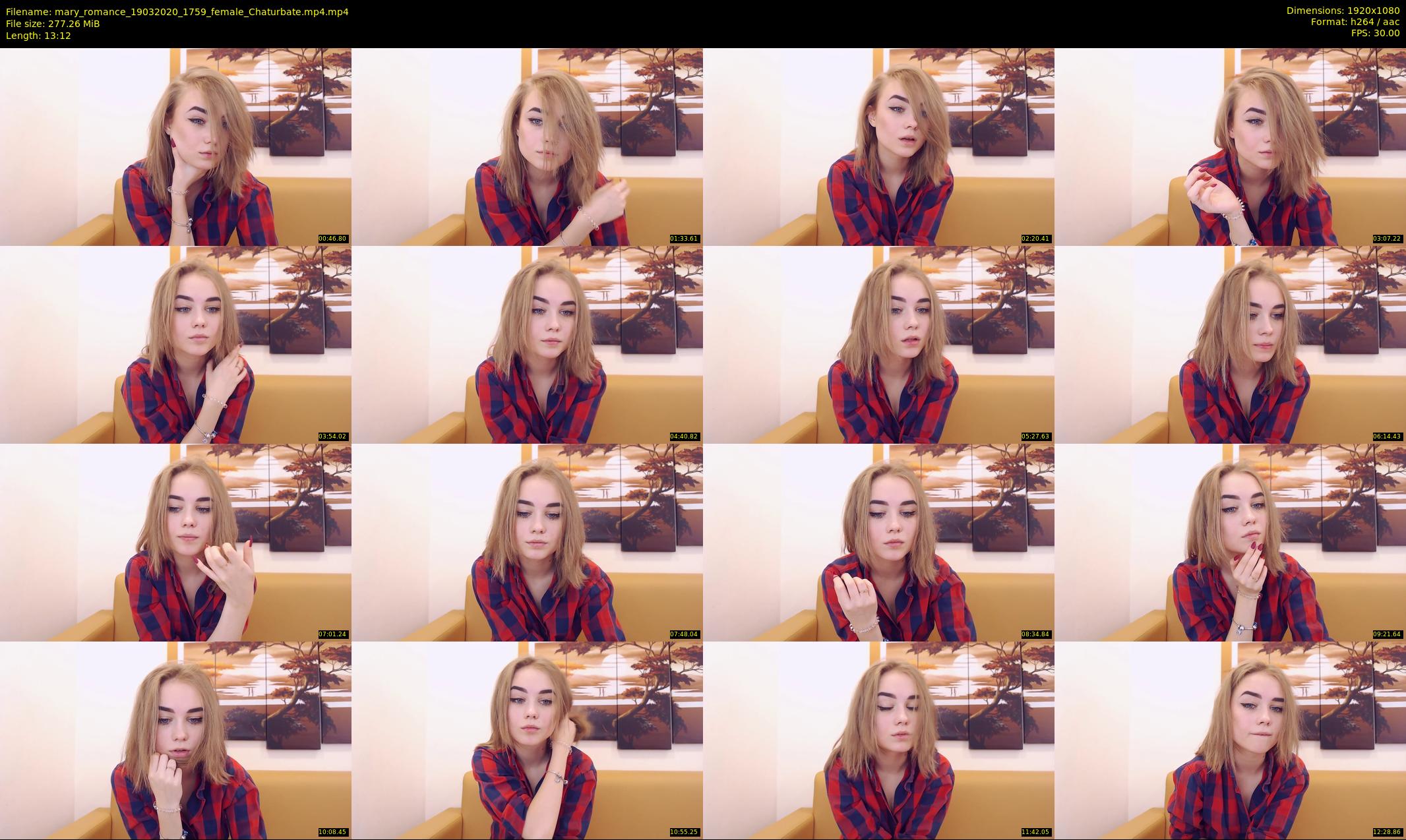mary_romance — 14 minute Chaturbate female cam show recording, 1080p, Mar 19, 2020