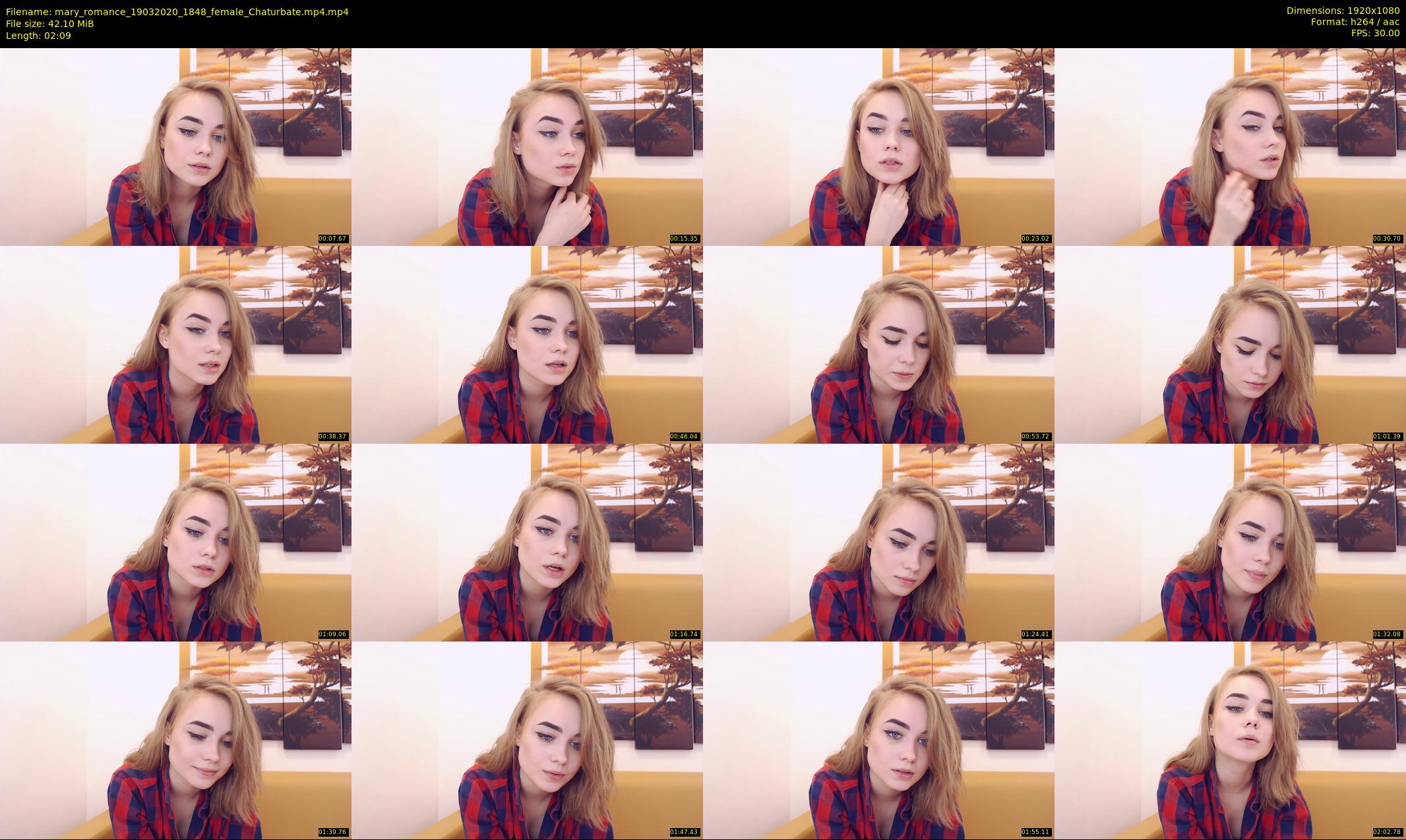 mary_romance — 3 minute Chaturbate female cam show recording, 1080p, Mar 19, 2020