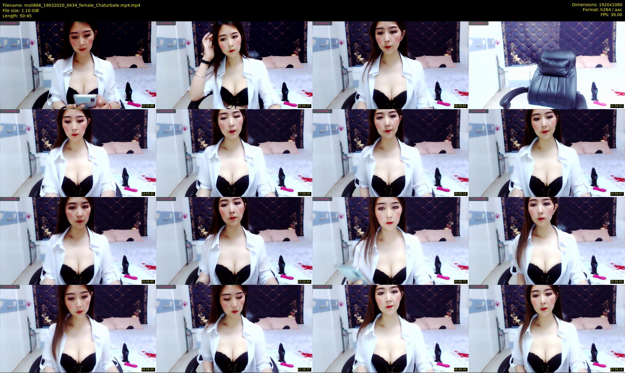 moli666 — 51 minute Chaturbate female cam show recording, 1080p, Mar 19, 2020