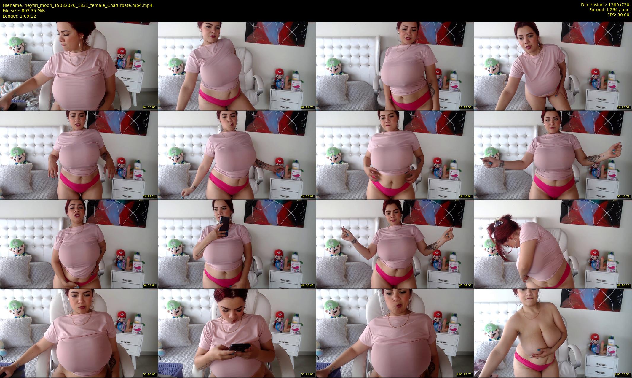 neytiri_moon — 70 minute Chaturbate female cam show recording, 720p, Mar 19, 2020
