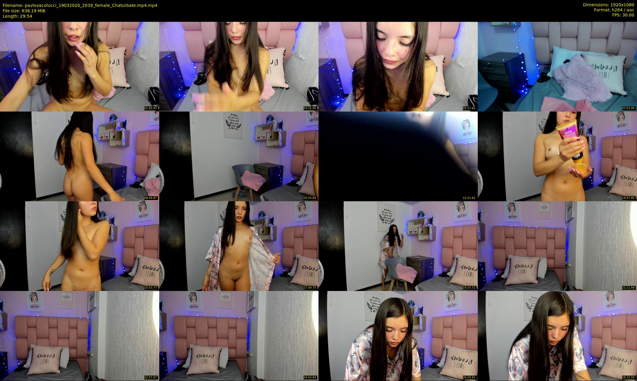 pavlovacolucci — 30 minute Chaturbate female cam show recording, 1080p, Mar 19, 2020