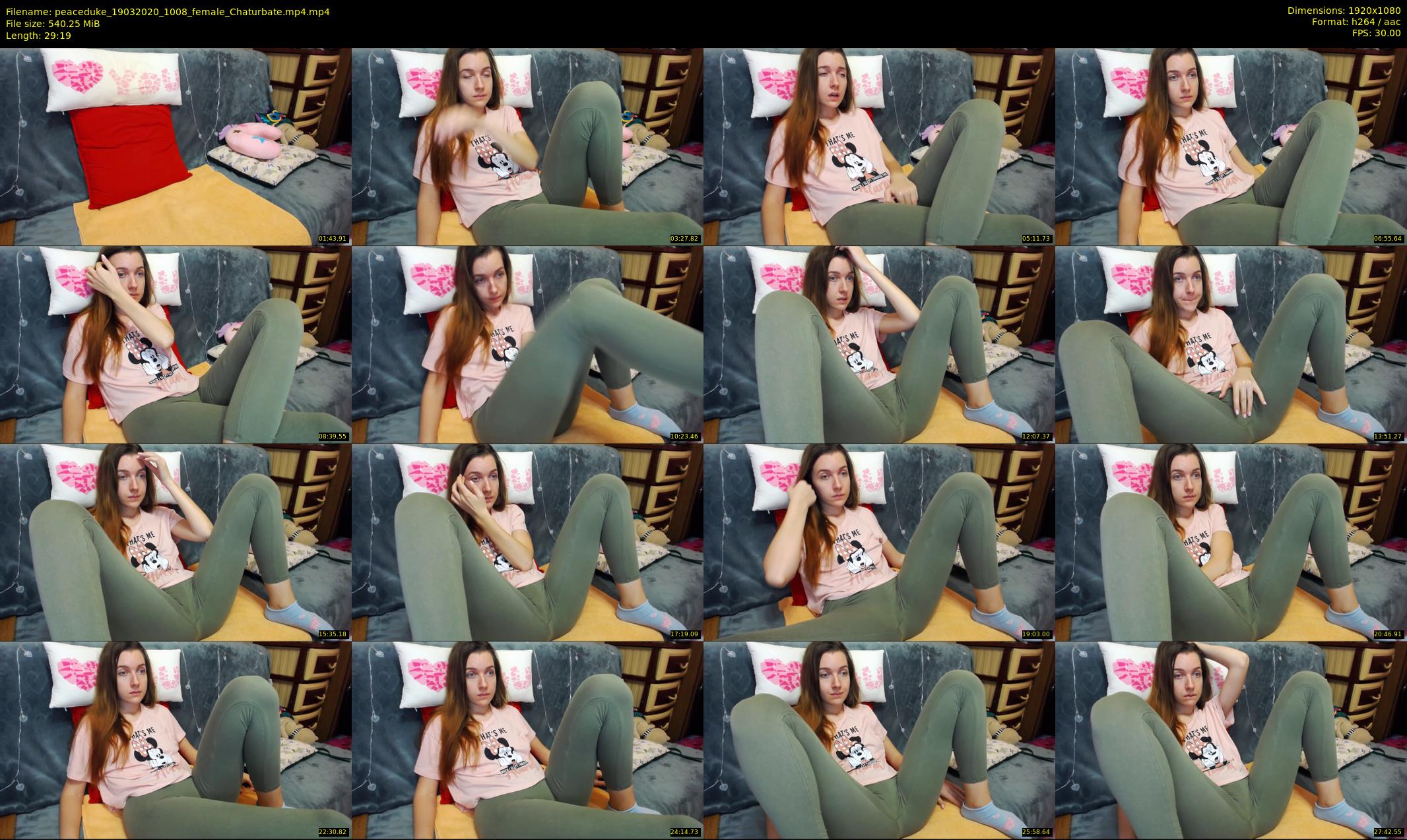 peaceduke — 30 minute Chaturbate female cam show recording, 1080p, Mar 19, 2020