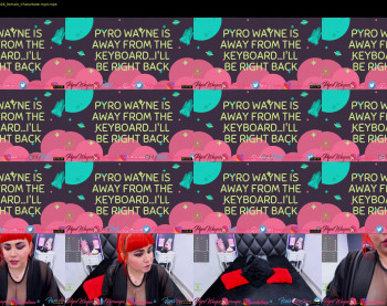 pyrowayne — 24 minute Chaturbate female cam show recording, 720p, Mar 19, 2020