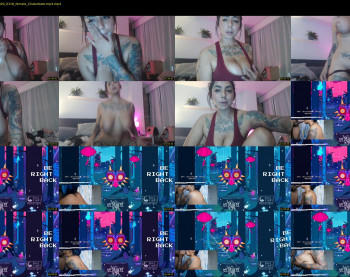 tattoo_ninja_kitty — 48 minute Chaturbate female cam show recording, 720p, Mar 19, 2020