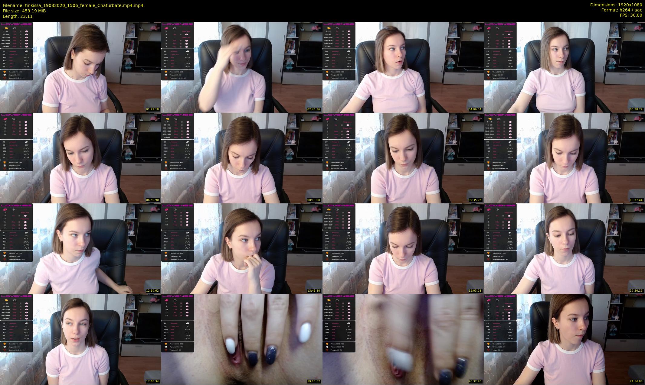 tinkissa — 24 minute Chaturbate couple cam show recording, 1080p, Mar 19, 2020