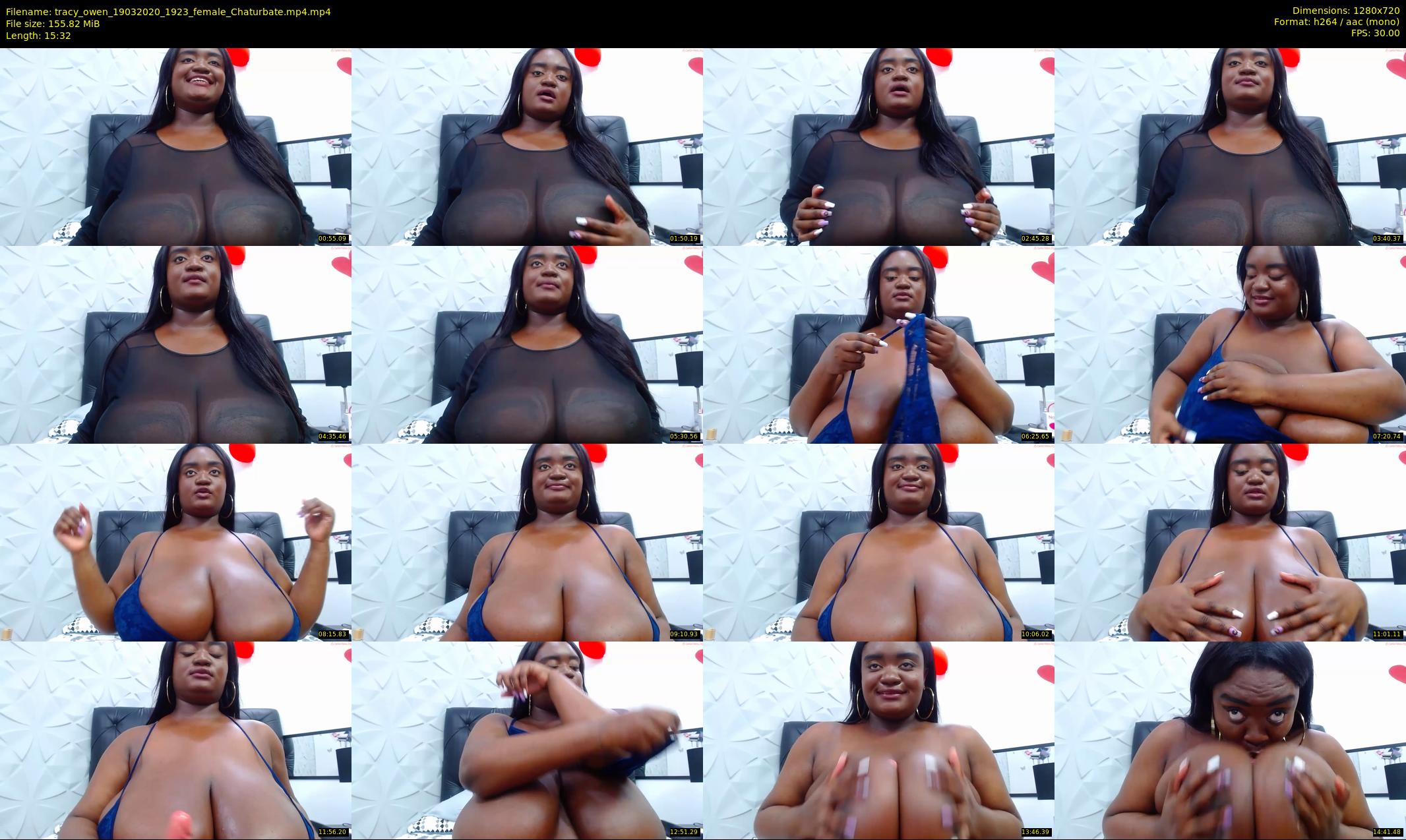 tracy_owen — 16 minute Chaturbate female cam show recording, 720p, Mar 19, 2020