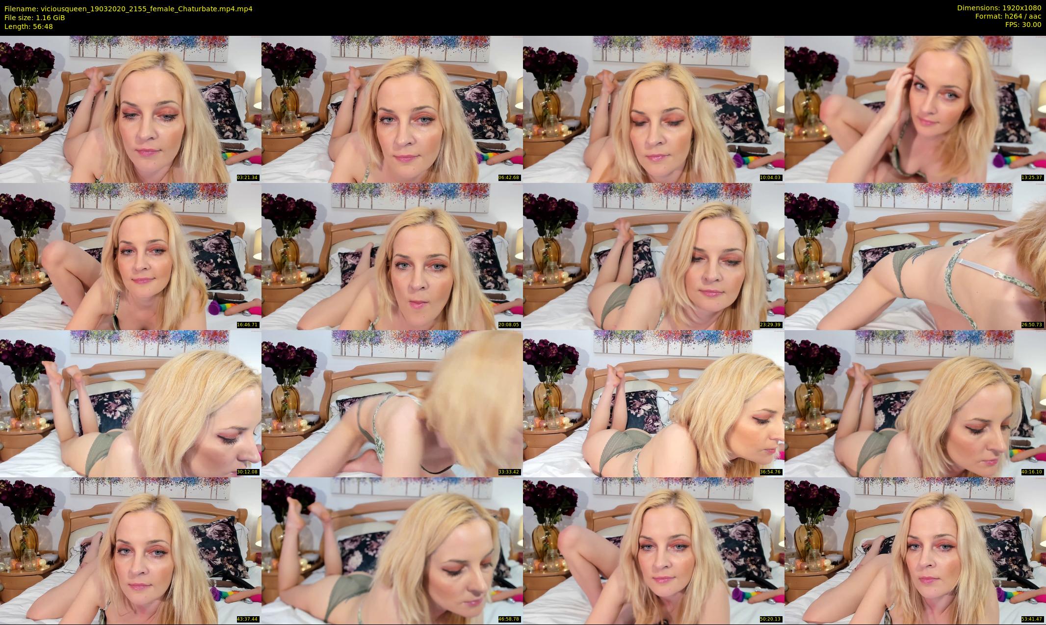 viciousqueen — 57 minute Chaturbate female cam show recording, 1080p, Mar 19, 2020