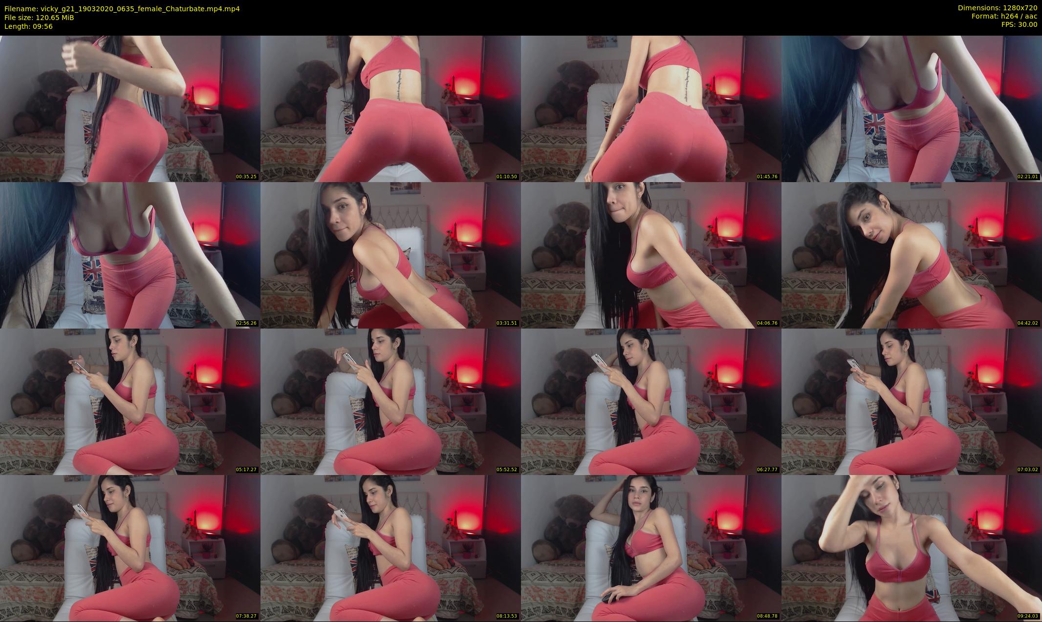 vicky_g21 — 10 minute Chaturbate female cam show recording, 720p, Mar 19, 2020