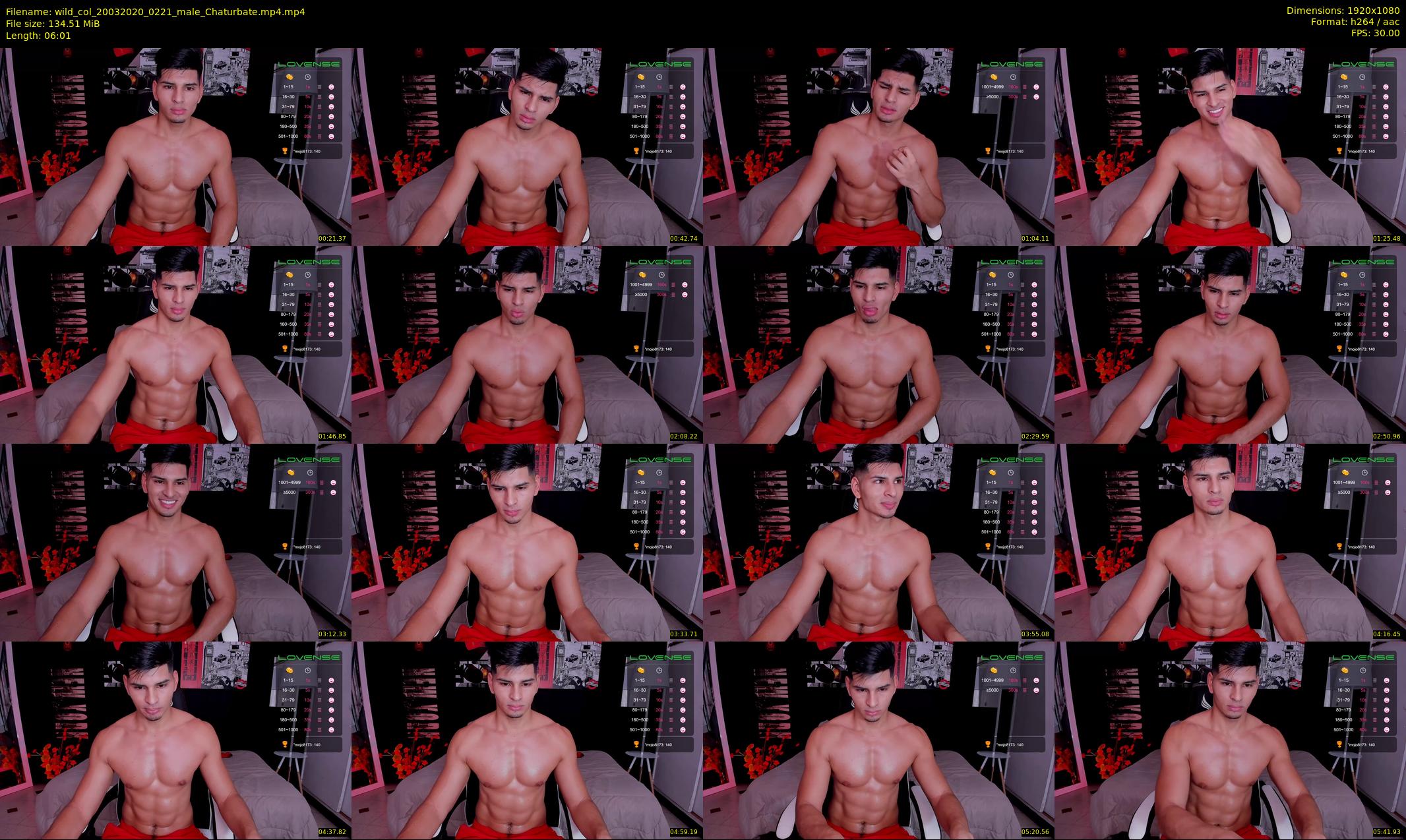 wild_col — 7 minute Chaturbate male cam show recording, 1080p, Mar 20, 2020