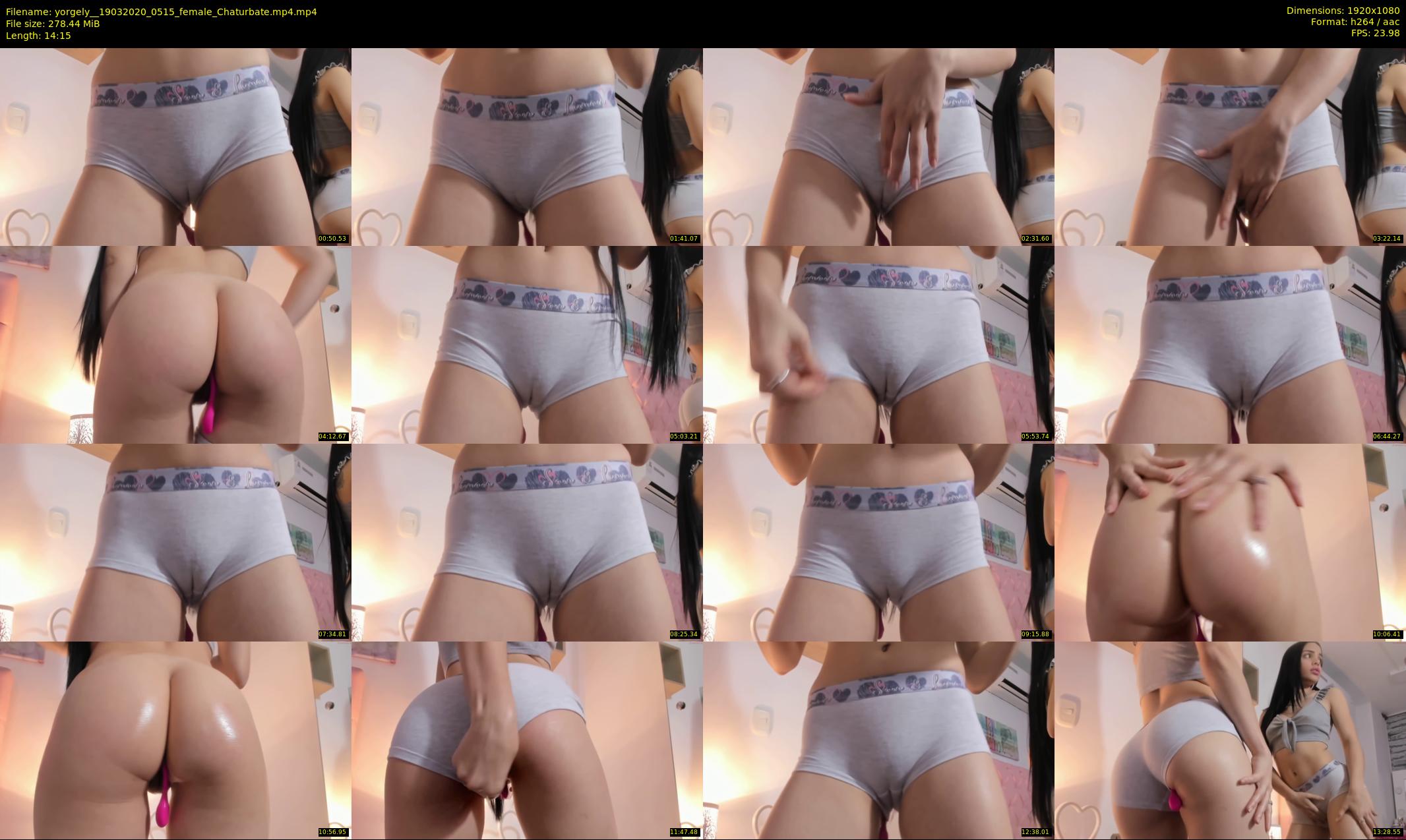 yorgely_ — 15 minute Chaturbate female cam show recording, 1080p, Mar 19, 2020