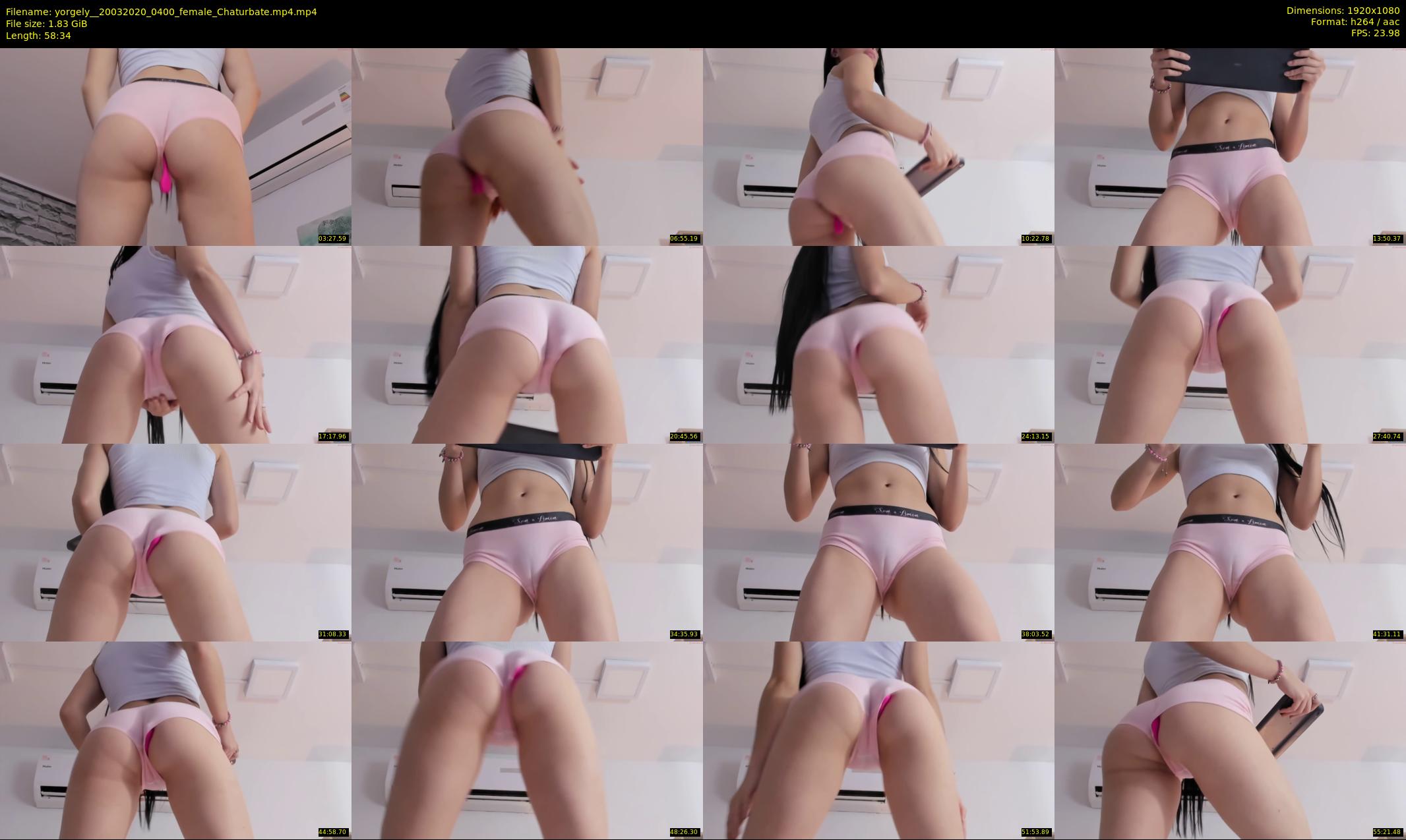 yorgely_ — 59 minute Chaturbate female cam show recording, 1080p, Mar 20, 2020