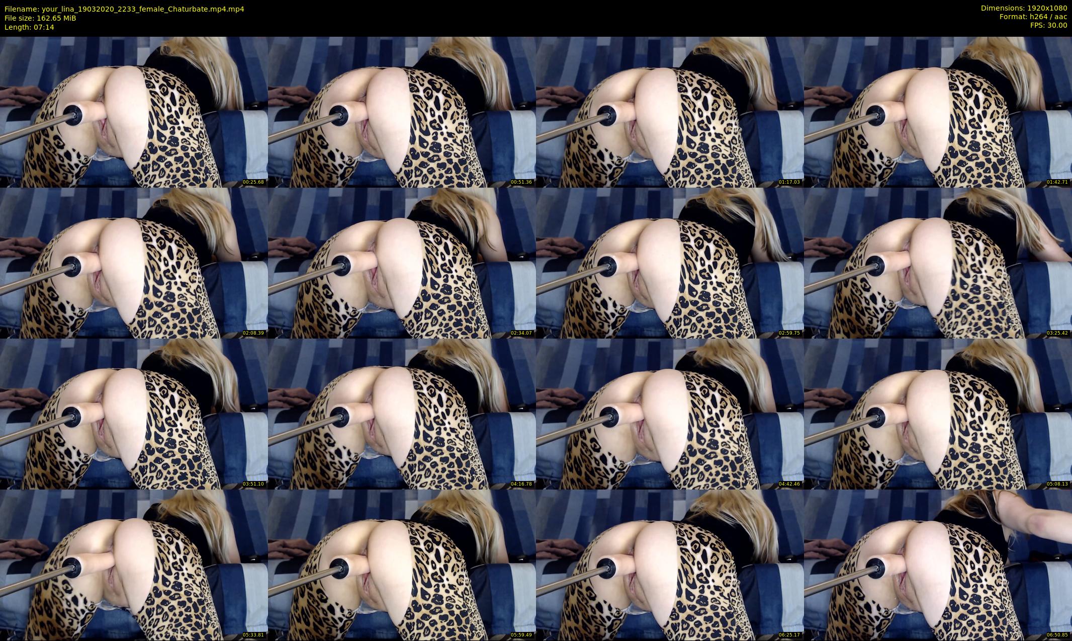 your_lina — 8 minute Chaturbate female cam show recording, 1080p, Mar 19, 2020
