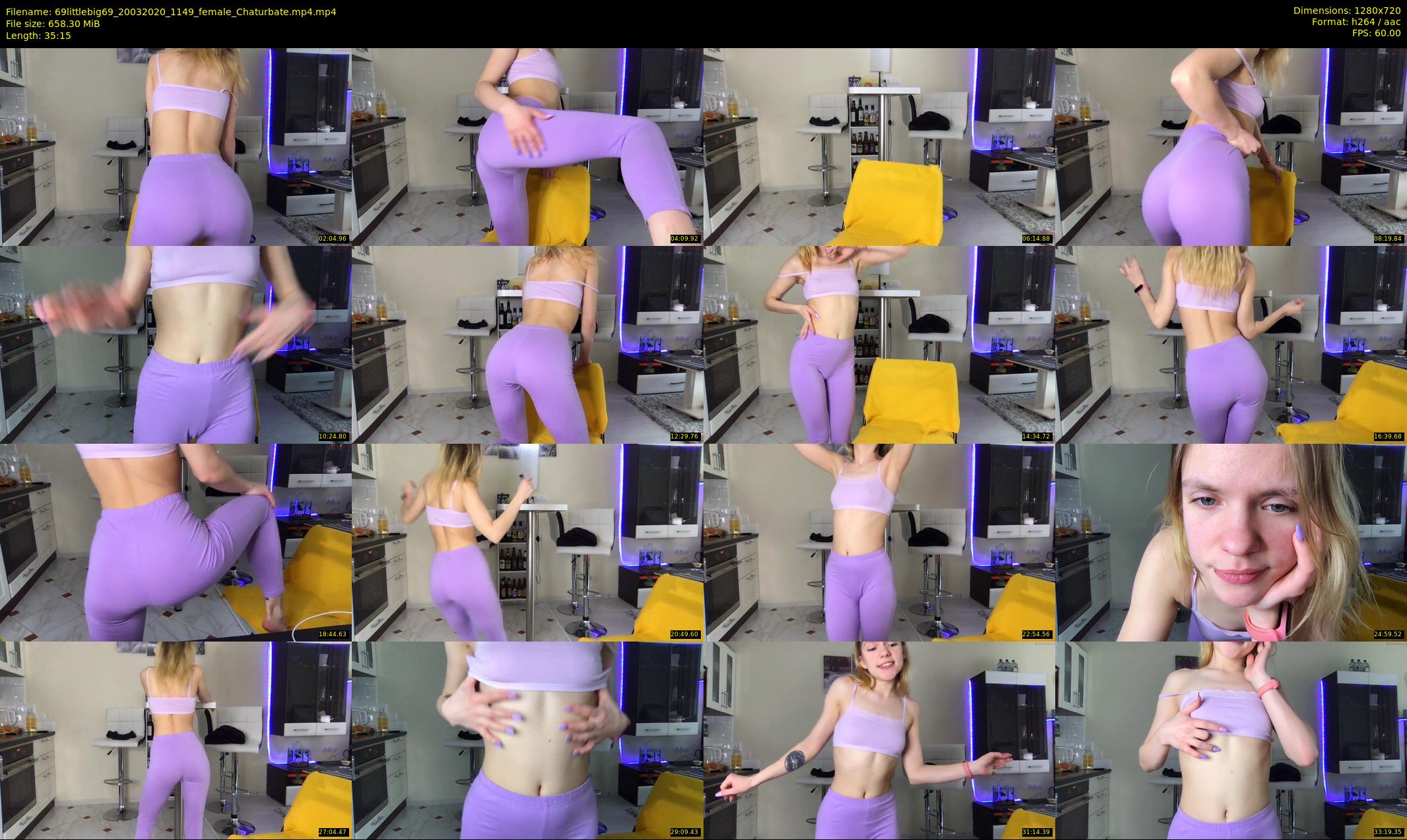 69littlebig69 — 36 minute Chaturbate couple cam show recording, 720p, Mar 20, 2020