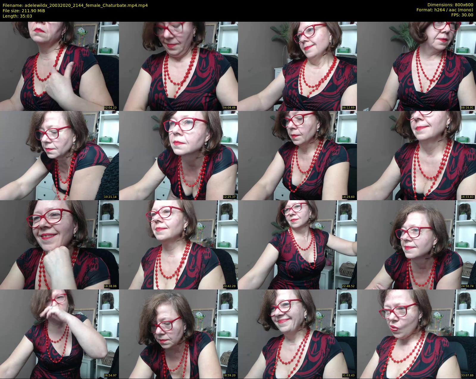 adelewildx — 36 minute Chaturbate female cam show recording, 480p, Mar 20, 2020