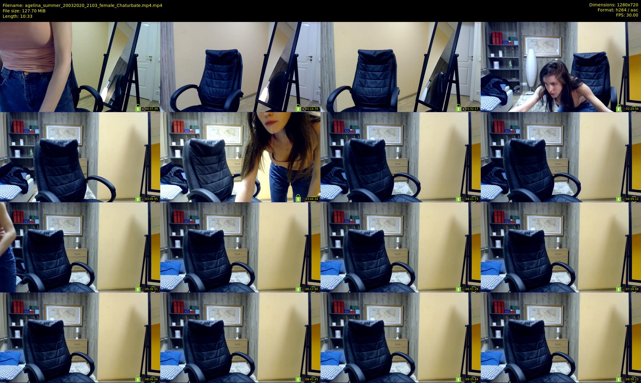 agelina_summer — 11 minute Chaturbate female cam show recording, 720p, Mar 20, 2020