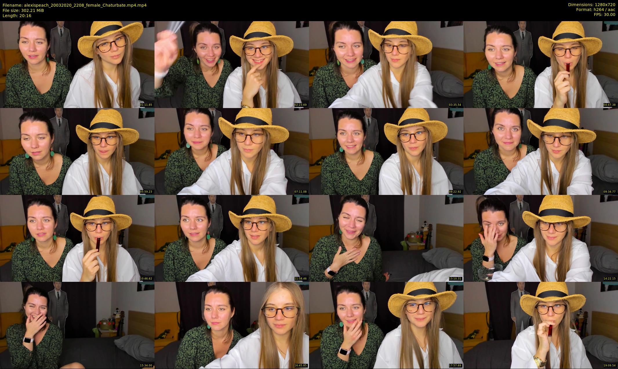 alexispeach — 21 minute Chaturbate female cam show recording, 720p, Mar 20, 2020