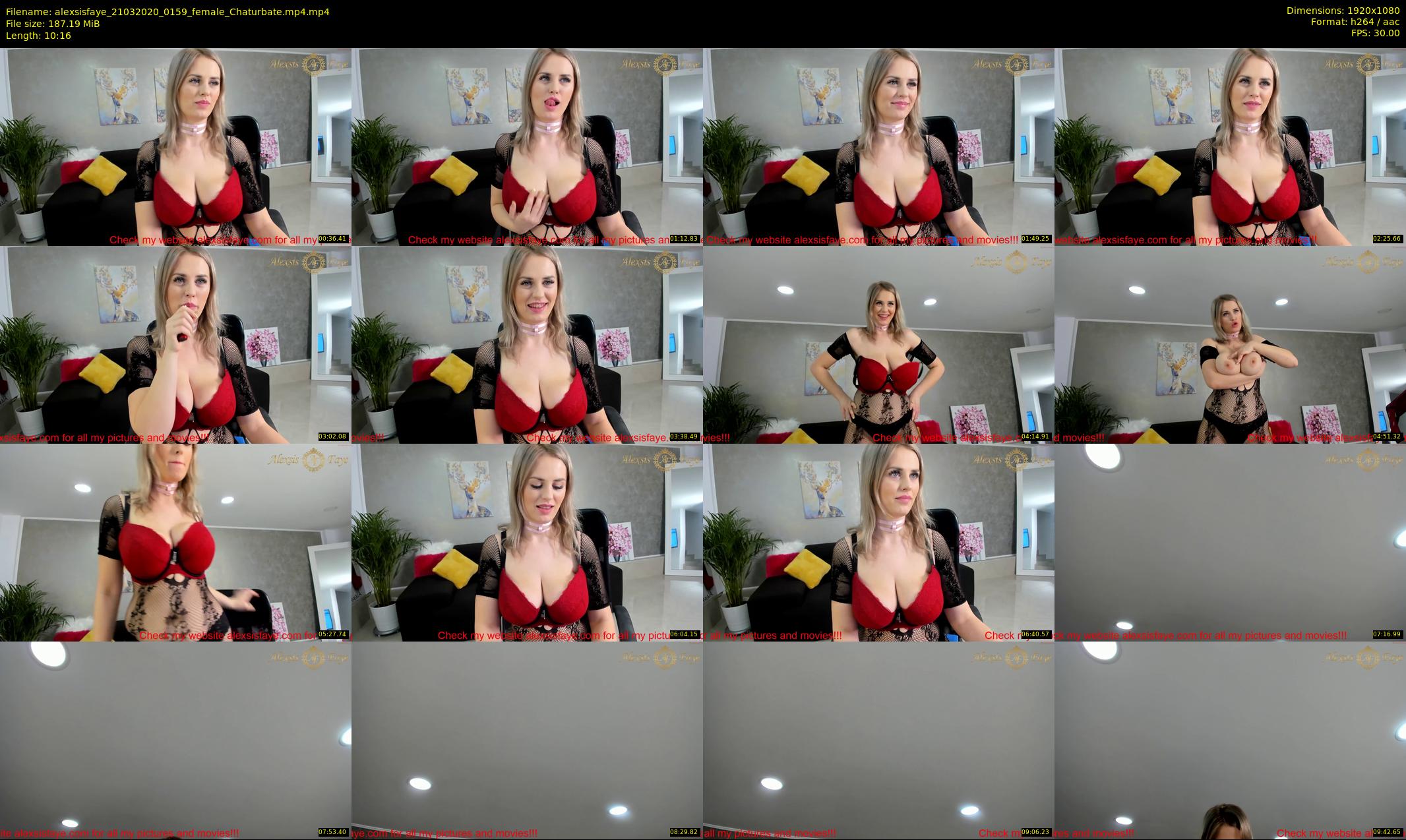alexsisfaye — 11 minute Chaturbate female cam show recording, 1080p, Mar 21, 2020