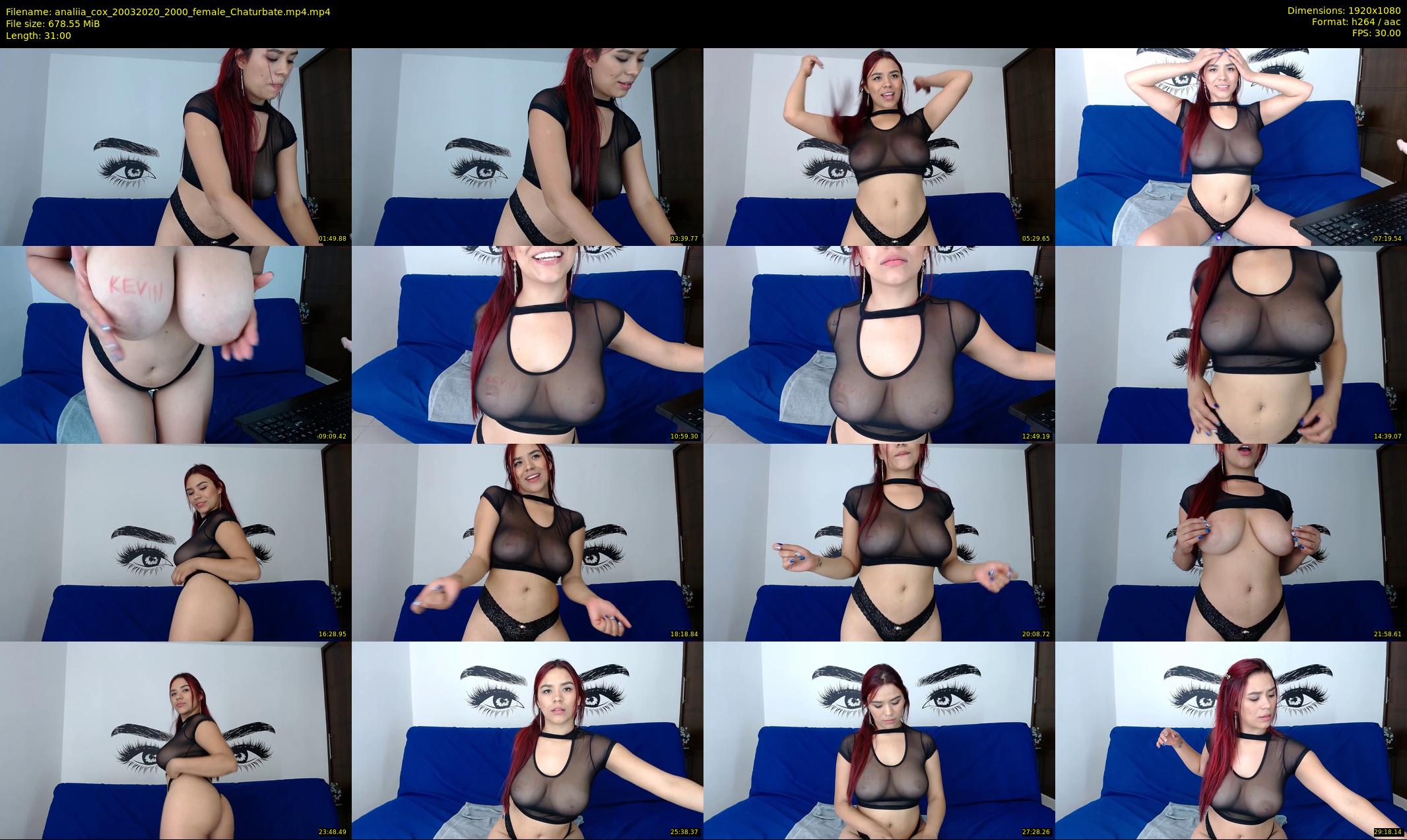 analiia_cox — 31 minute Chaturbate female cam show recording, 1080p, Mar 20, 2020