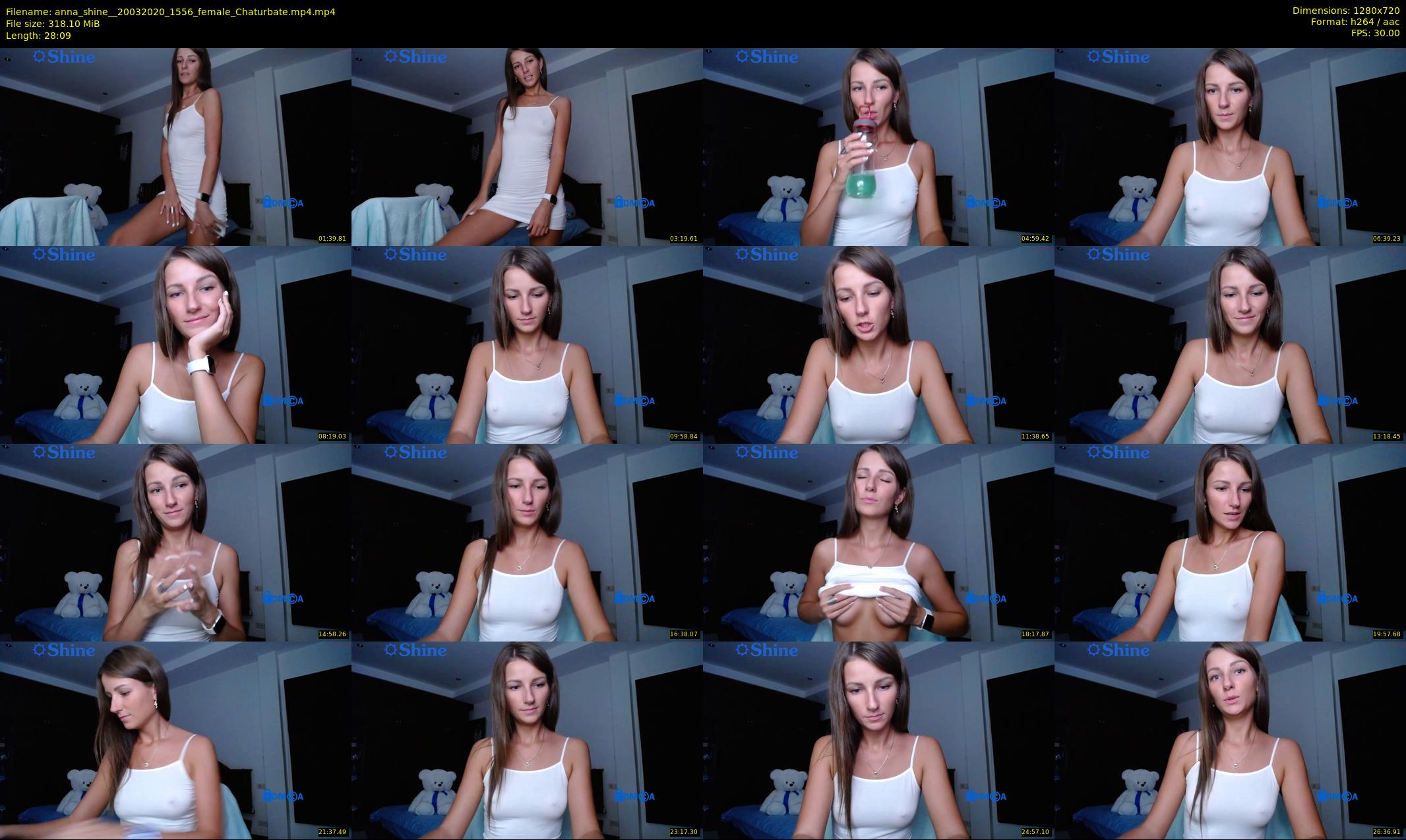 anna_shine_ — 29 minute Chaturbate female cam show recording, 720p, Mar 20, 2020