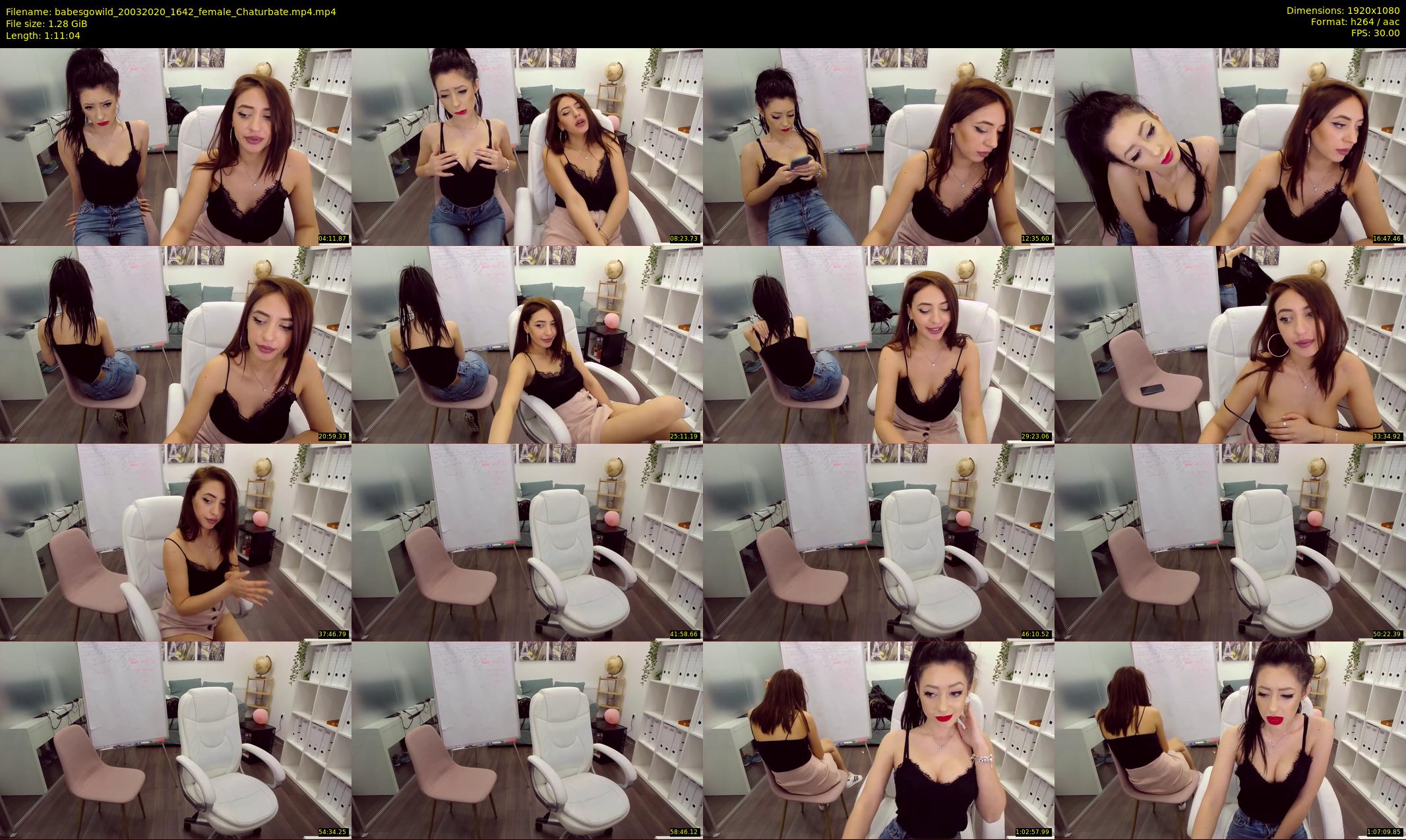 babesgowild — 72 minute Chaturbate couple cam show recording, 1080p, Mar 20, 2020