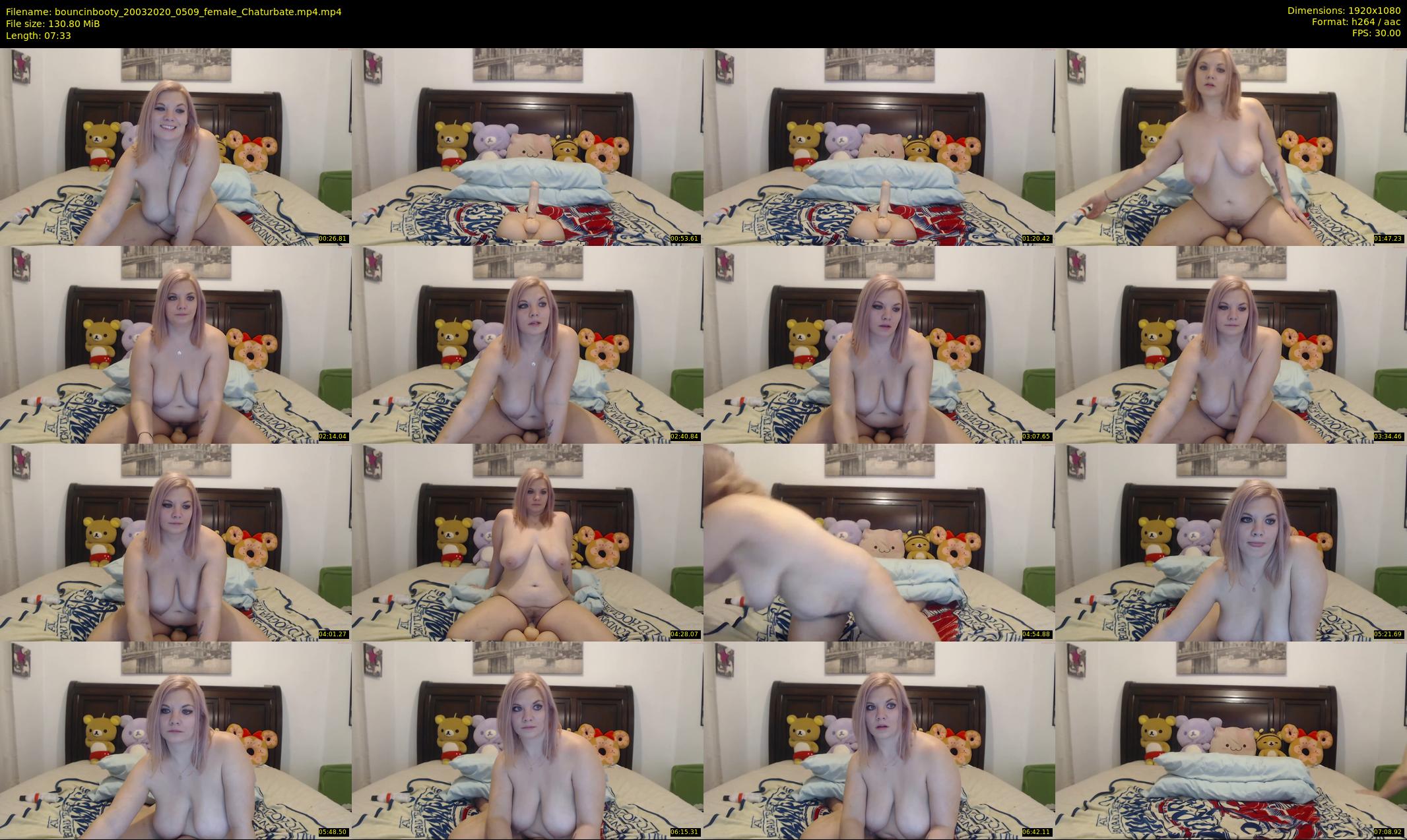 bouncinbooty — 8 minute Chaturbate female cam show recording, 1080p, Mar 20, 2020