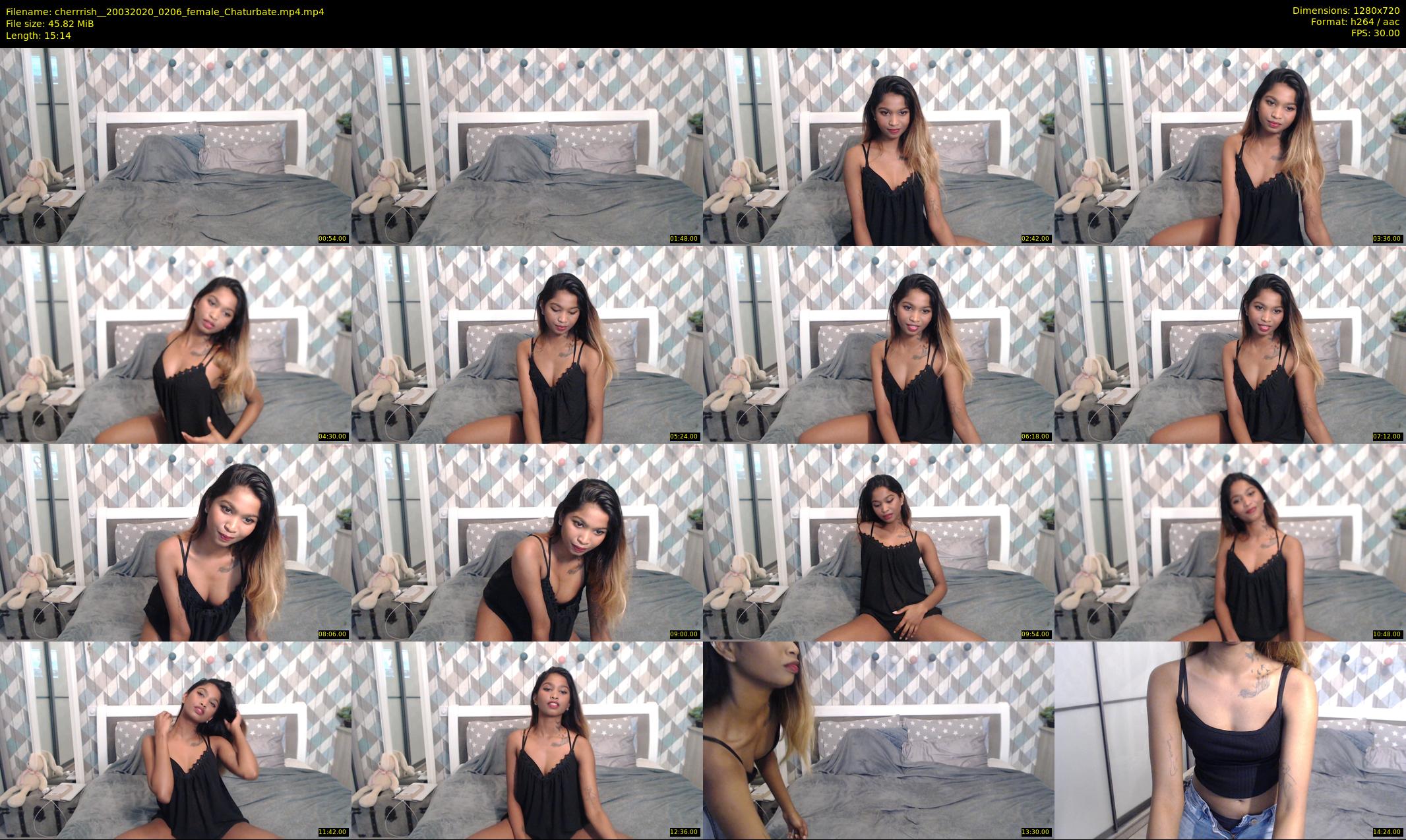 cherrrish_ — 16 minute Chaturbate female cam show recording, 720p, Mar 20, 2020