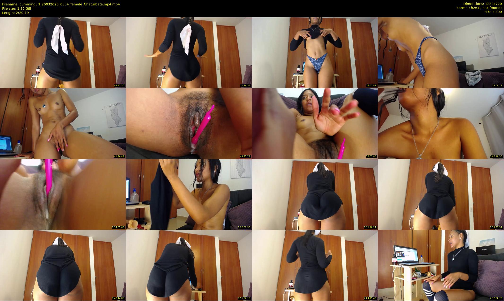 cummingurl — 141 minute Chaturbate couple cam show recording, 720p, Mar 20, 2020