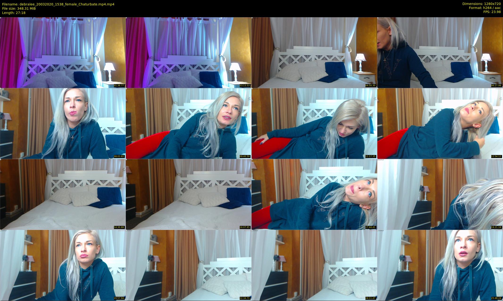 debralee — 28 minute Chaturbate female cam show recording, 720p, Mar 20, 2020