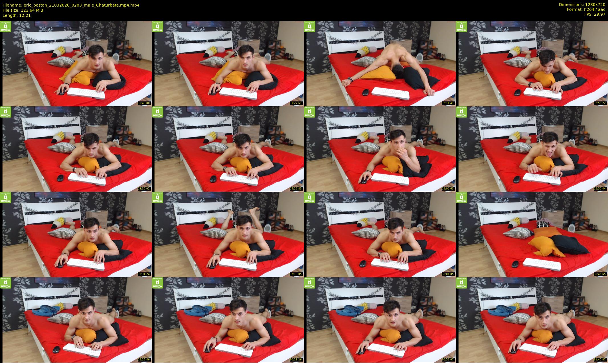 eric_poston — 13 minute Chaturbate male cam show recording, 720p, Mar 21, 2020
