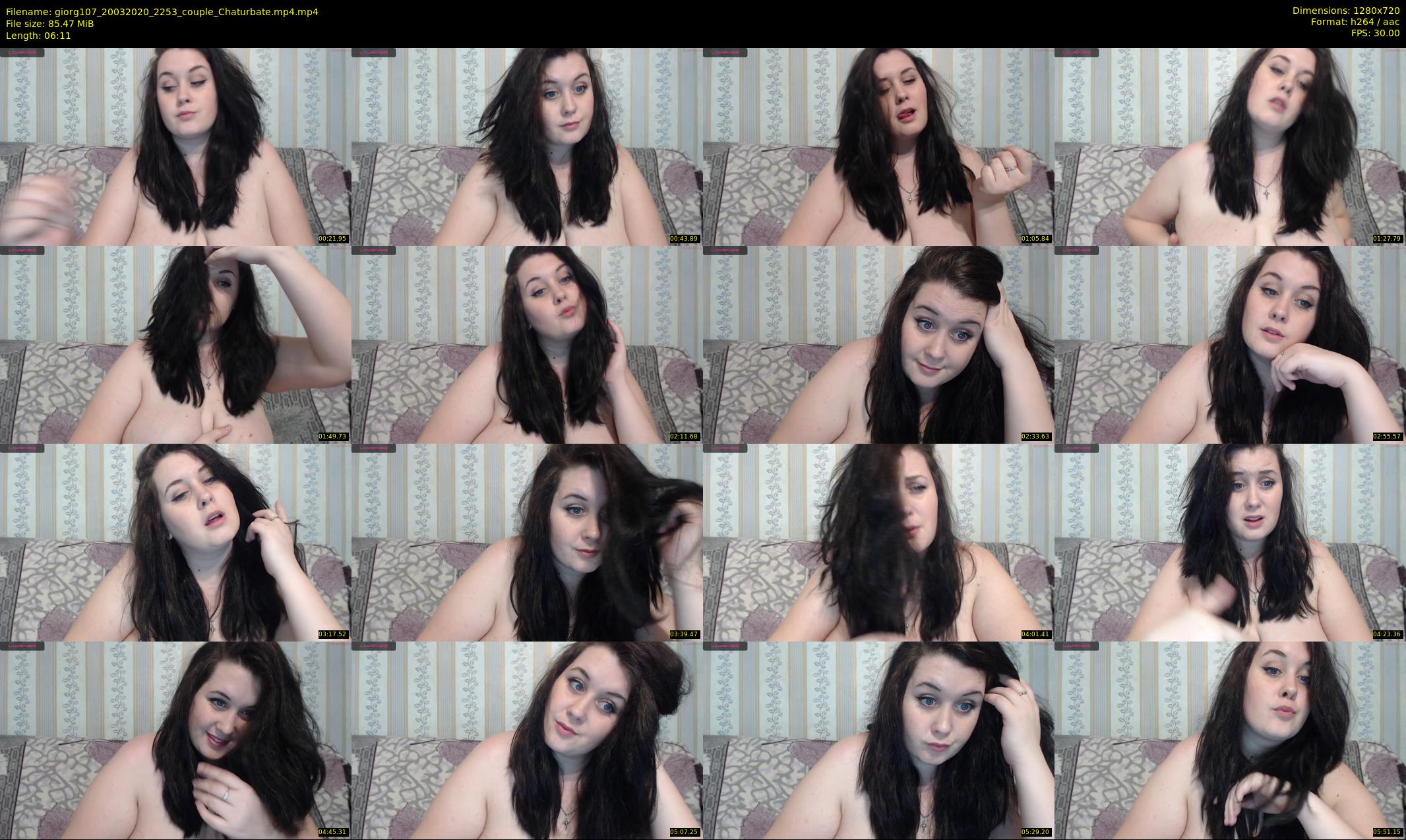 giorg107 — 7 minute Chaturbate couple cam show recording, 720p, Mar 20, 2020