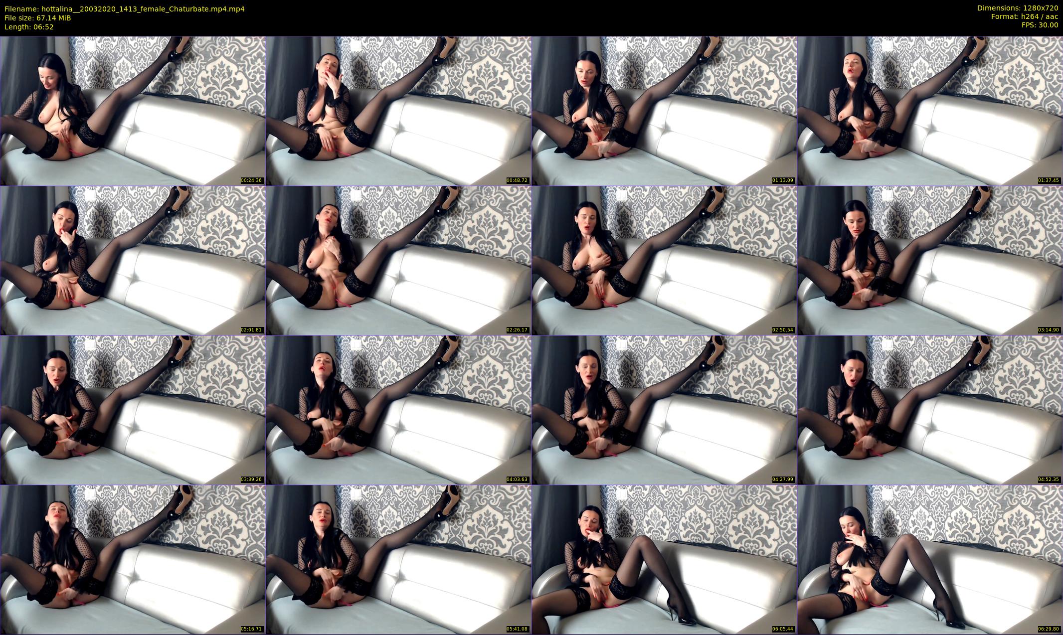 hottalina_ — 7 minute Chaturbate female cam show recording, 720p, Mar 20, 2020