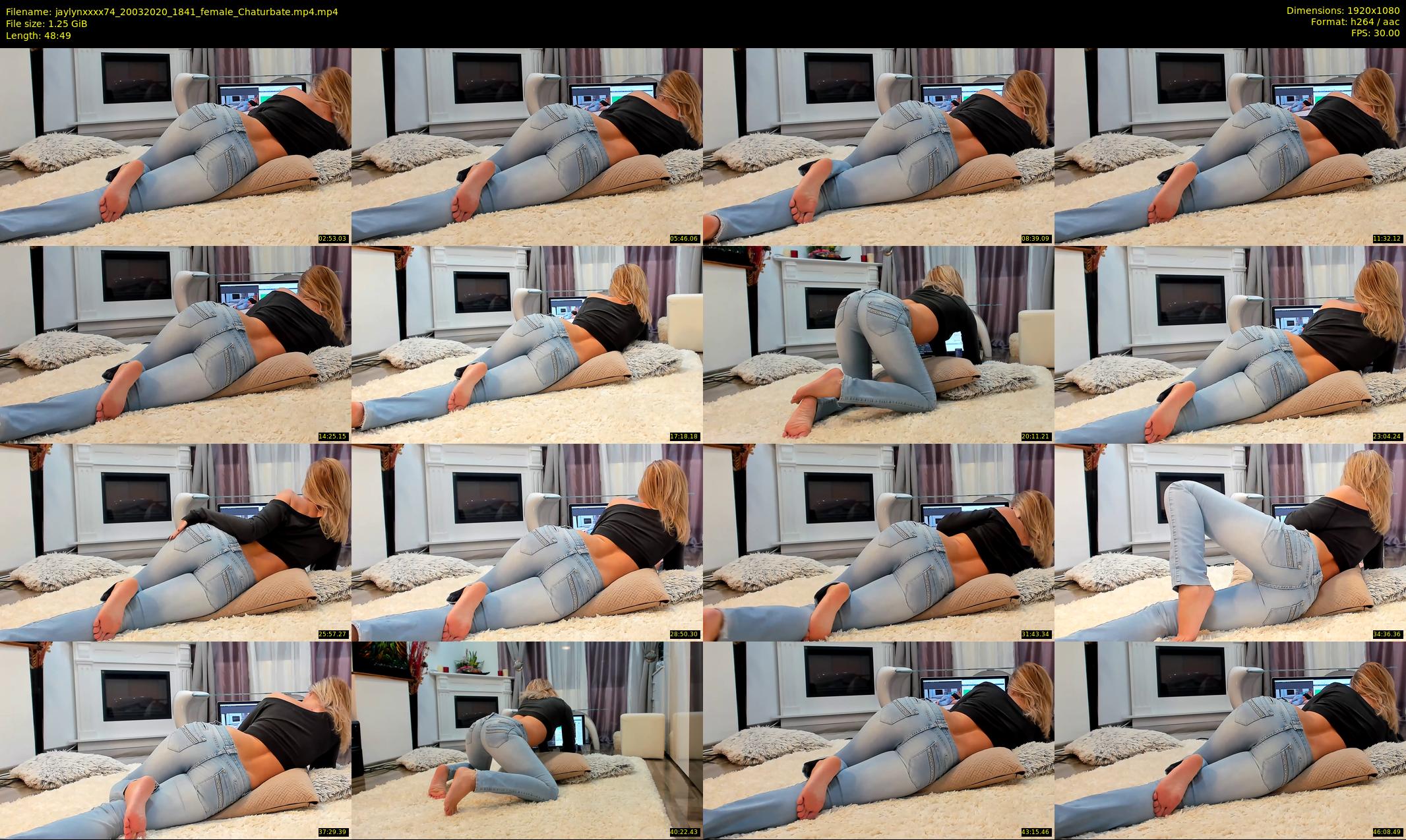 jaylynxxxx74 — 49 minute Chaturbate female cam show recording, 1080p, Mar 20, 2020