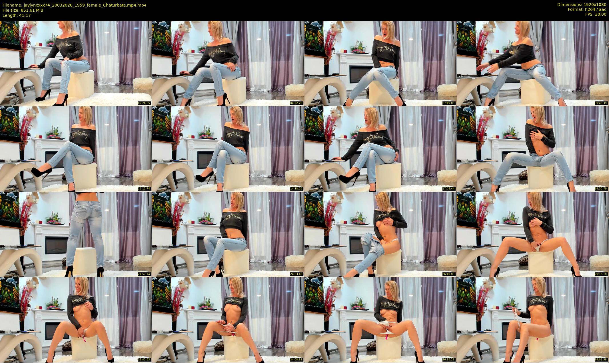 jaylynxxxx74 — 42 minute Chaturbate female cam show recording, 1080p, Mar 20, 2020