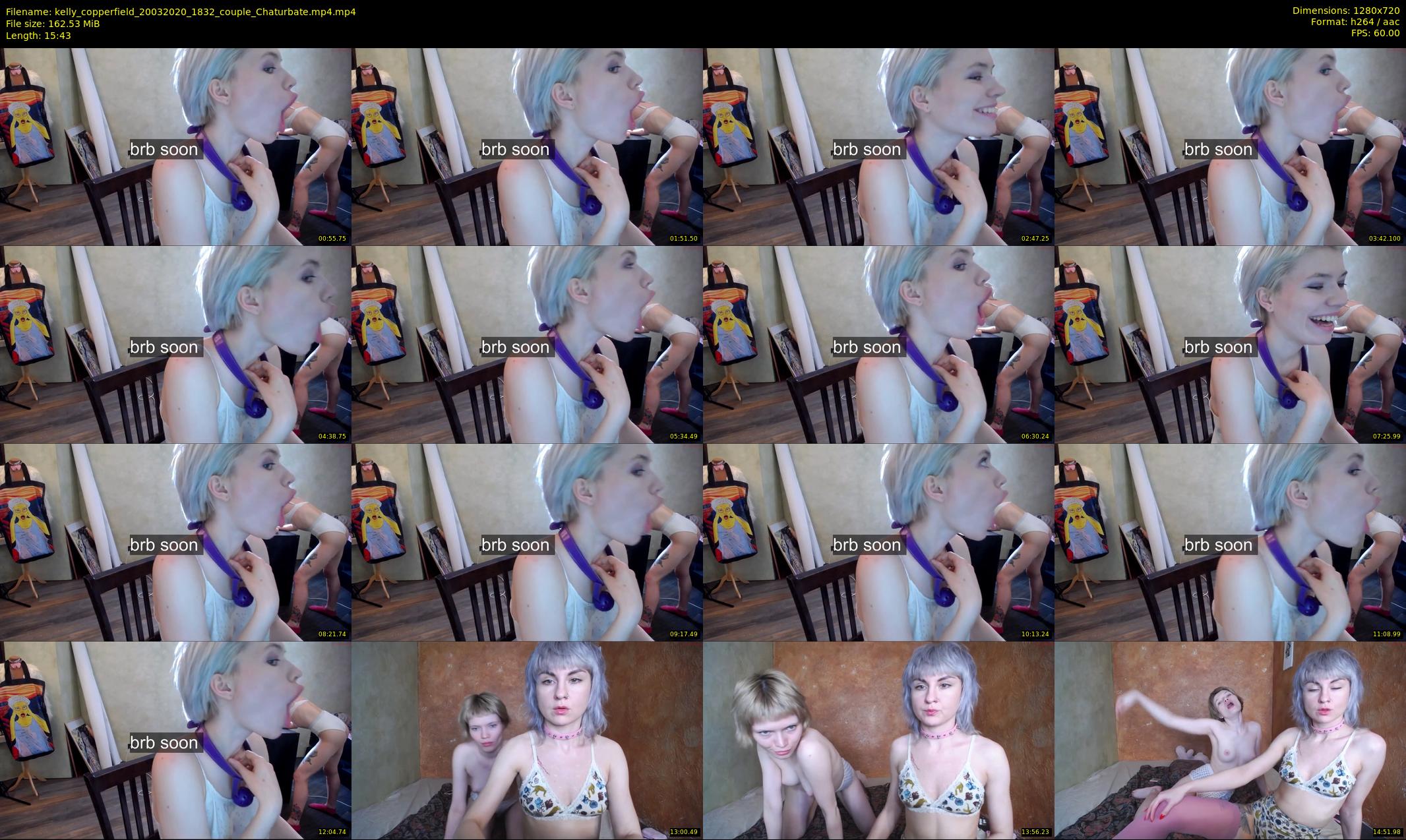 kelly_copperfield — 16 minute Chaturbate female cam show recording, 720p, Mar 20, 2020