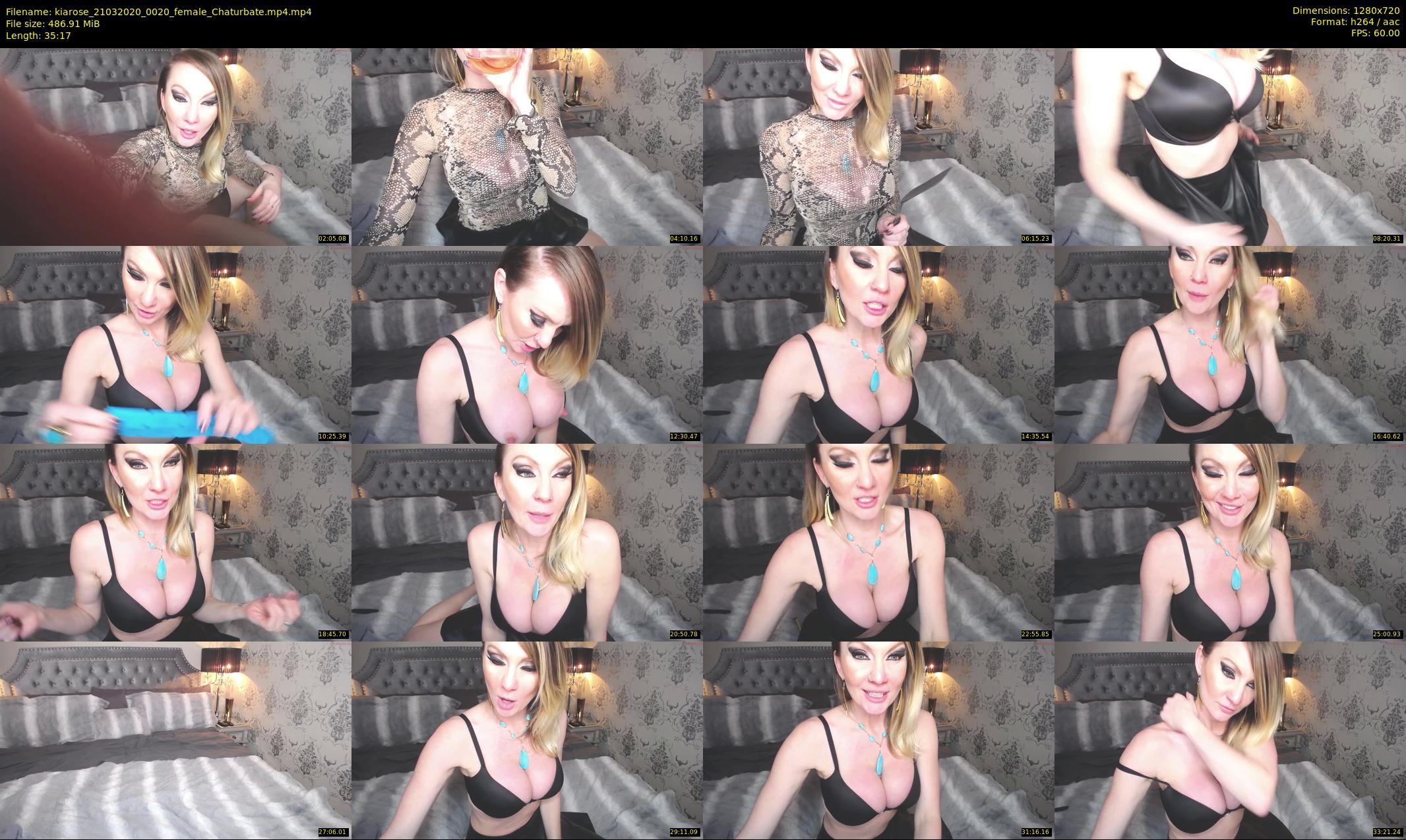 kiarose — 36 minute Chaturbate female cam show recording, 720p, Mar 21, 2020