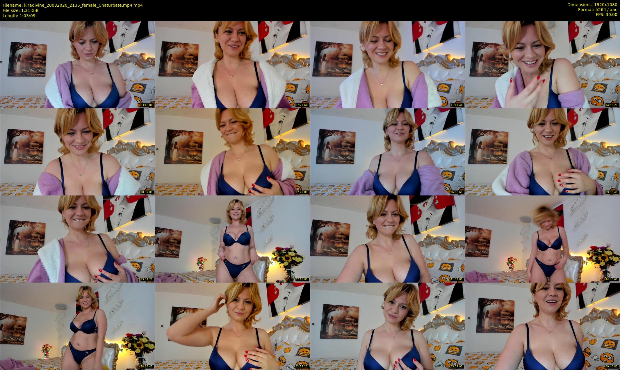 kiradivine — 64 minute Chaturbate female cam show recording, 1080p, Mar 20, 2020