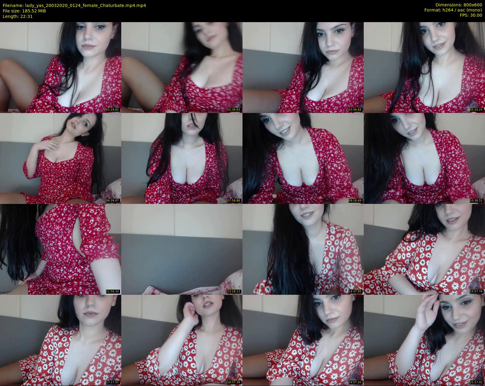 lady_yas — 23 minute Chaturbate female cam show recording, 480p, Mar 20, 2020