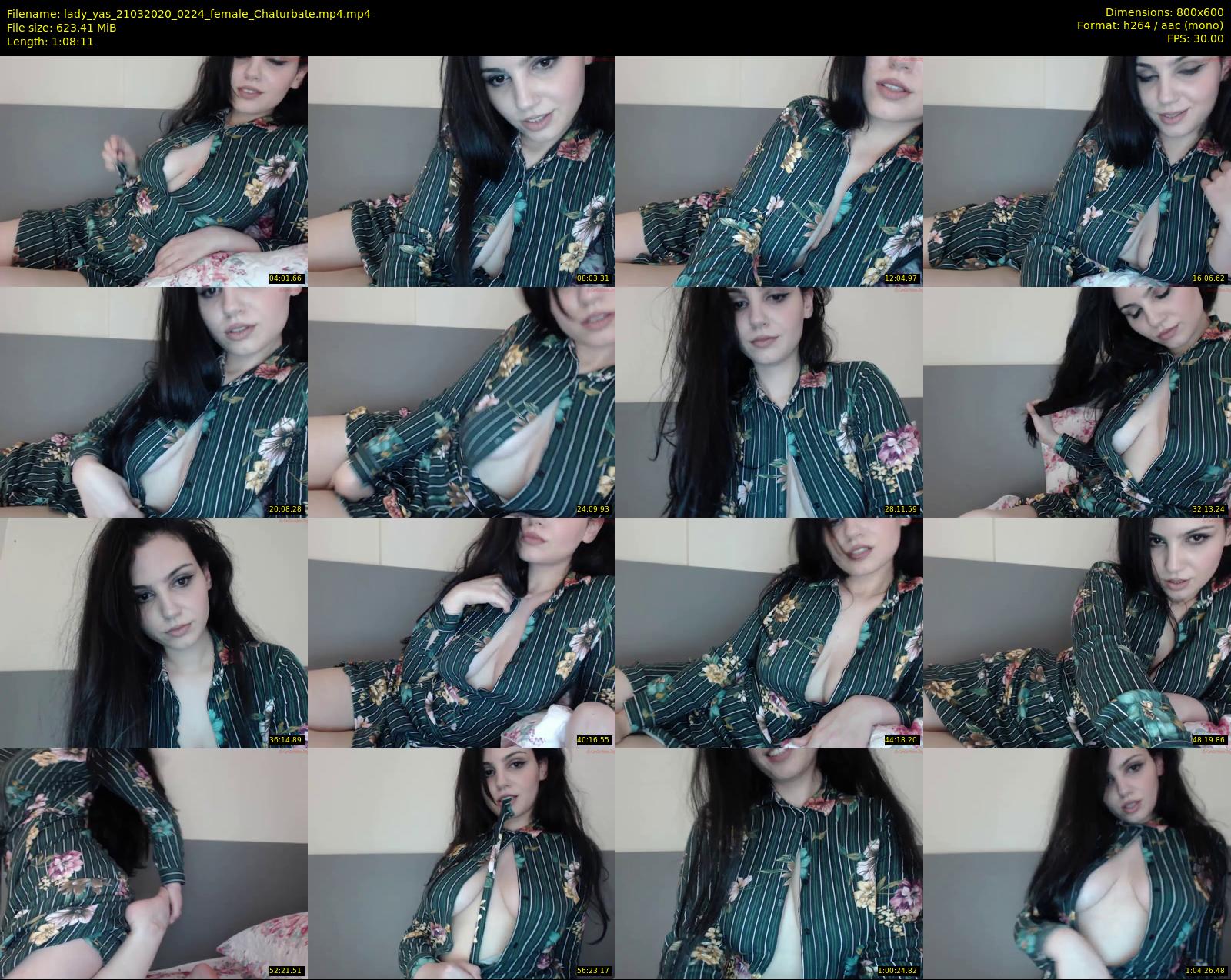 lady_yas — 69 minute Chaturbate female cam show recording, 480p, Mar 21, 2020