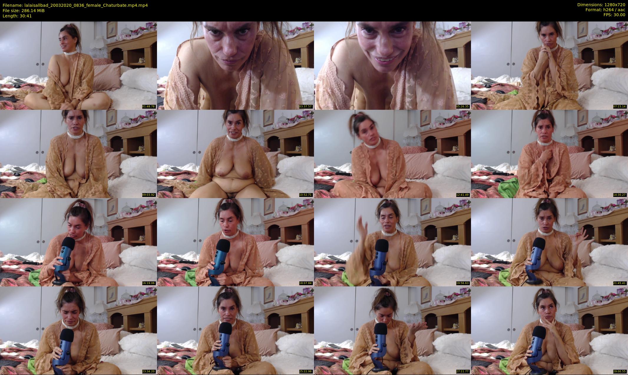 lalaisallbad — 31 minute Chaturbate female cam show recording, 720p, Mar 20, 2020