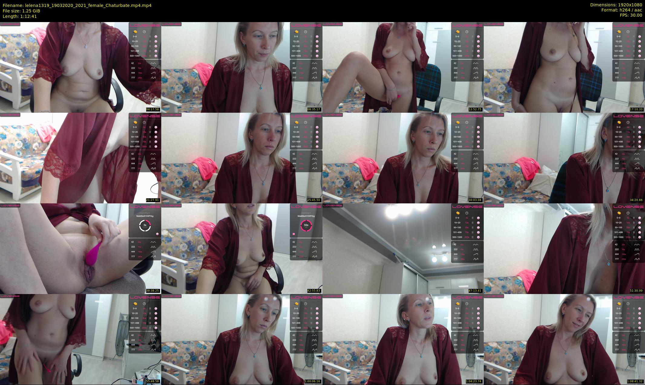 lelena1319 — 73 minute Chaturbate female cam show recording, 1080p, Mar 19, 2020