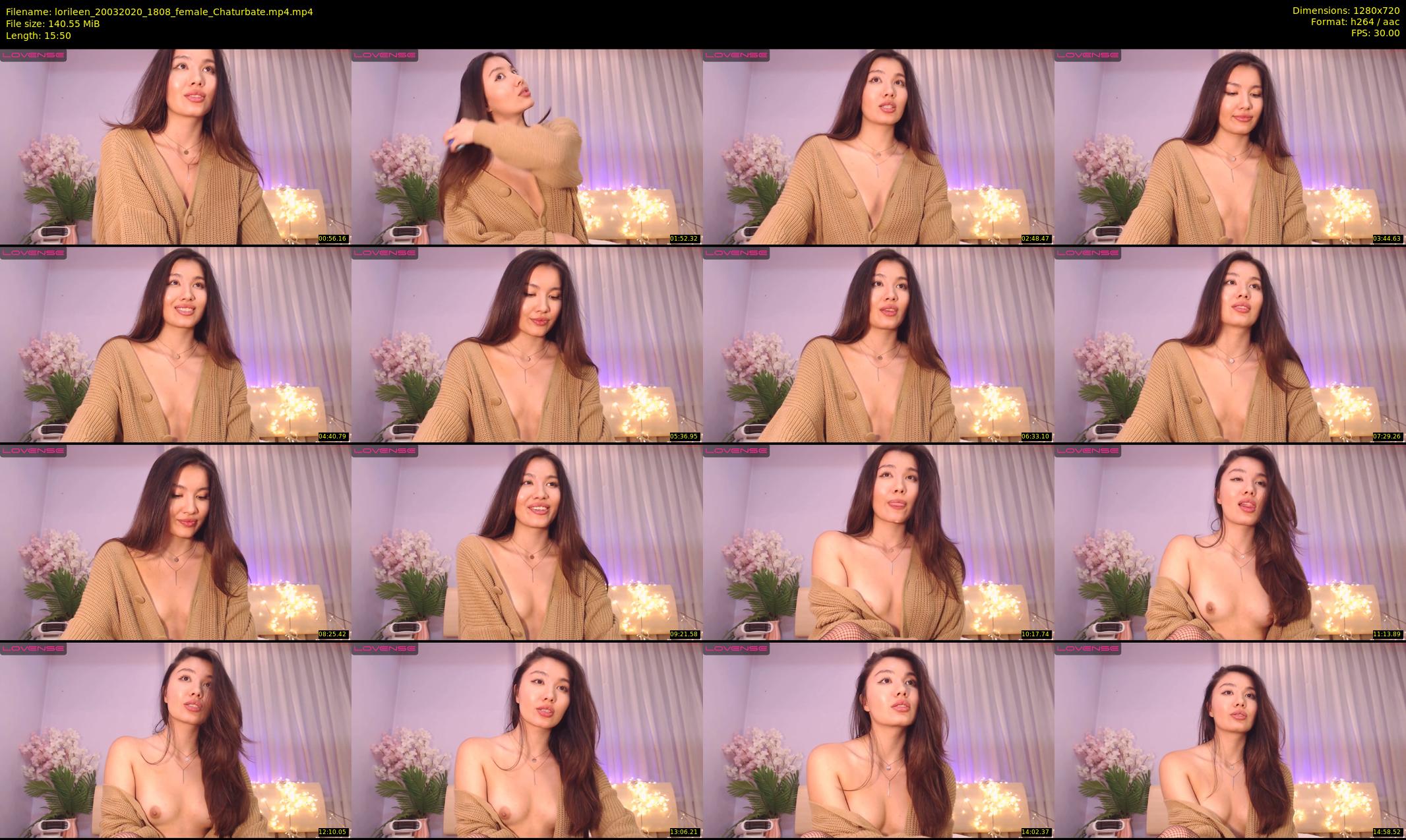 lorileen — 16 minute Chaturbate female cam show recording, 720p, Mar 20, 2020