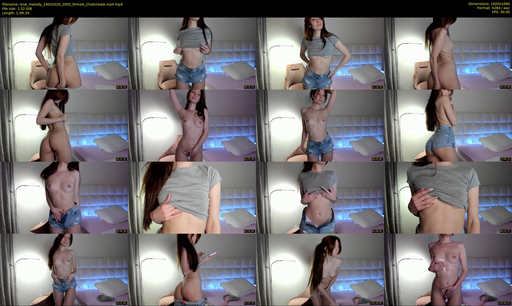 love_melody — 70 minute Chaturbate female cam show recording, 1080p, Mar 19, 2020