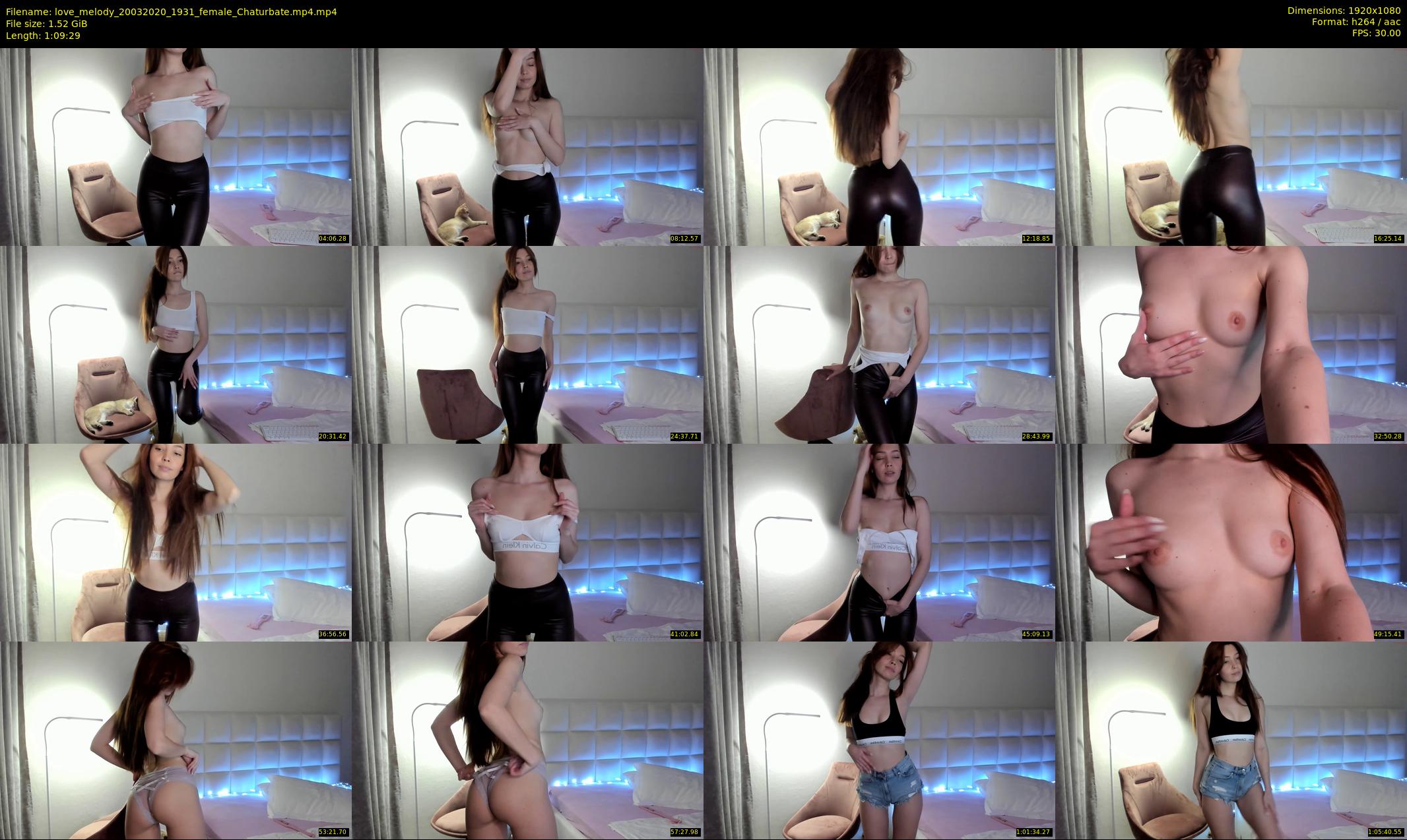 love_melody — 70 minute Chaturbate female cam show recording, 1080p, Mar 20, 2020